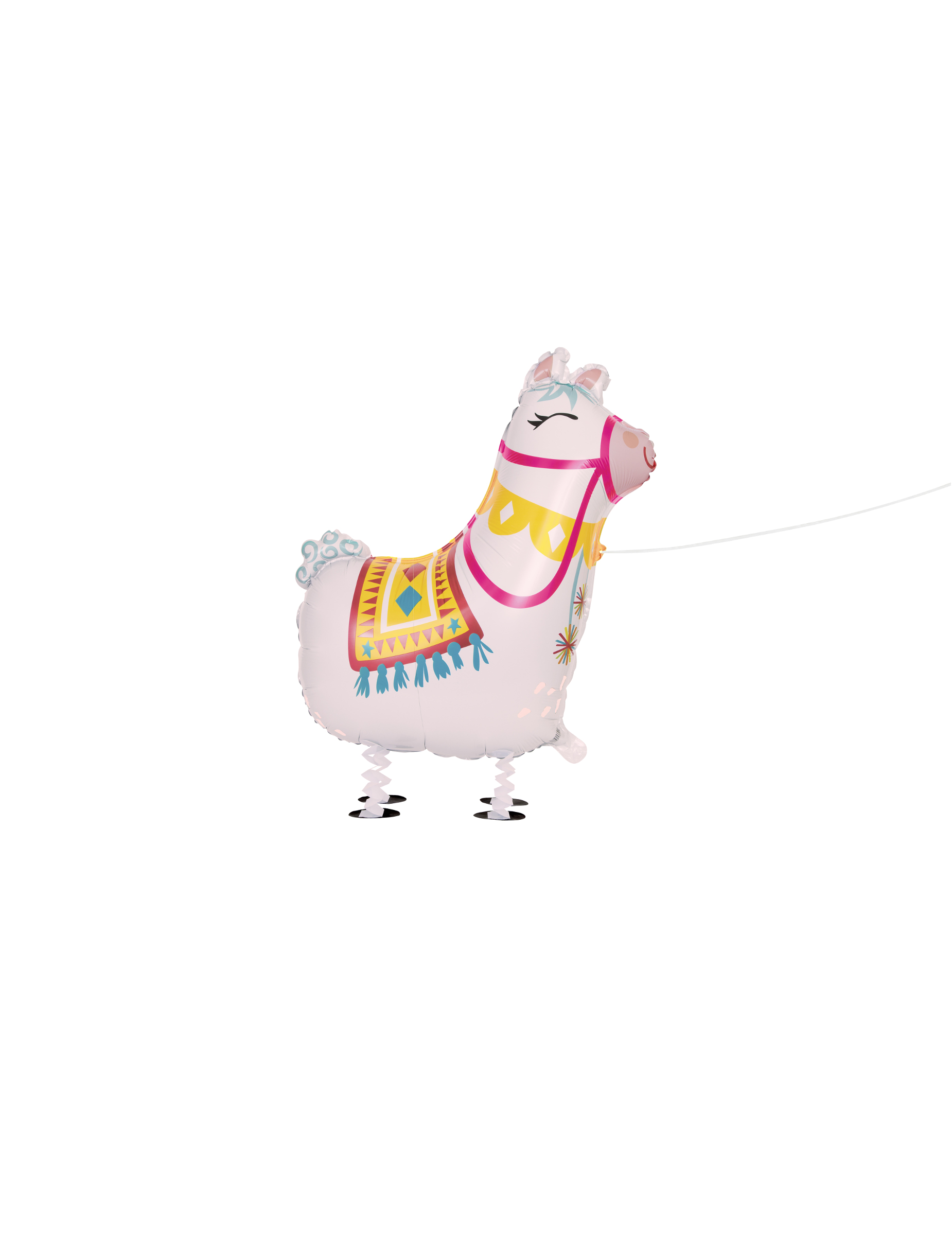 Ballon aluminium lama marchant 73 cm
