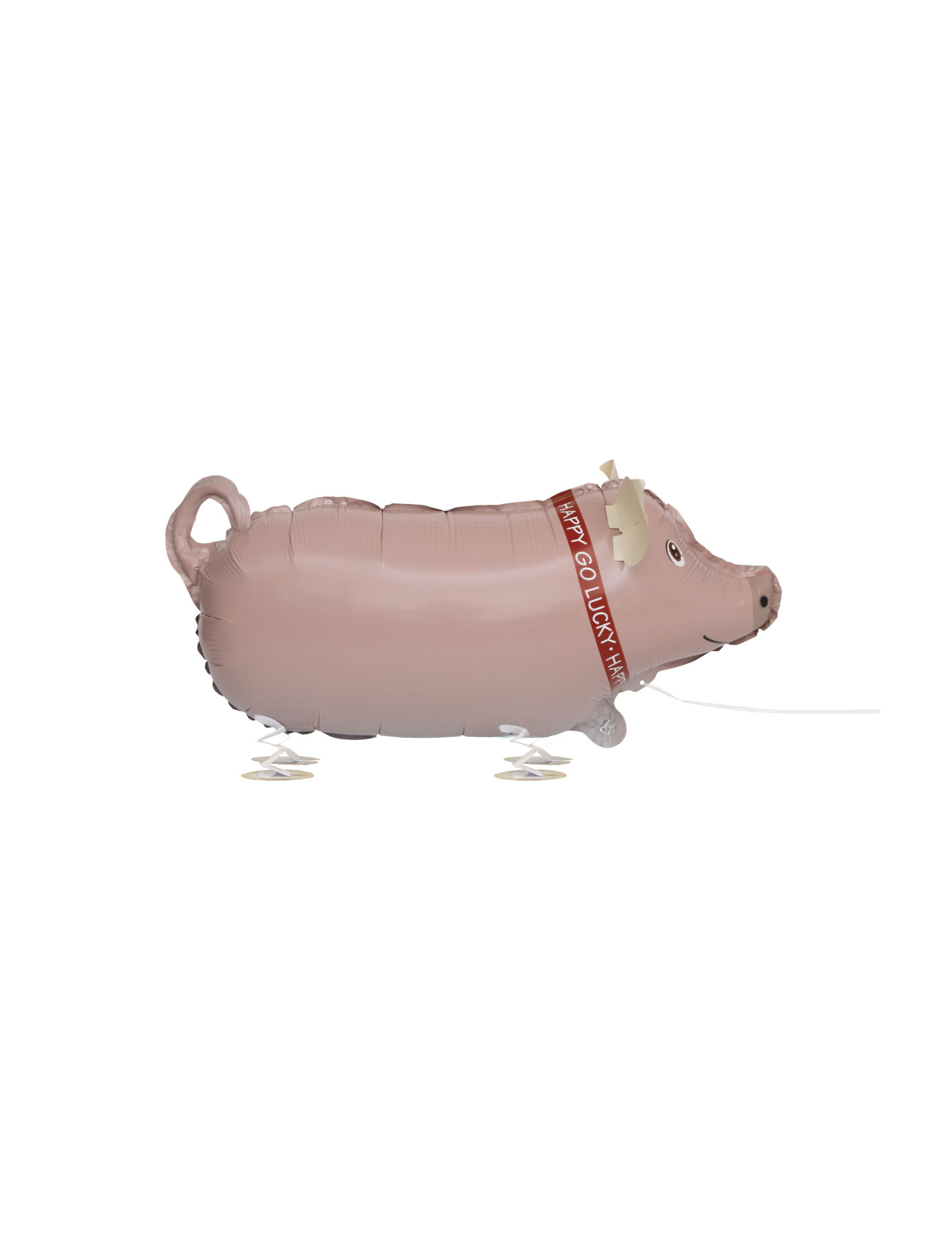 Ballon aluminium cochon marchant 61 cm