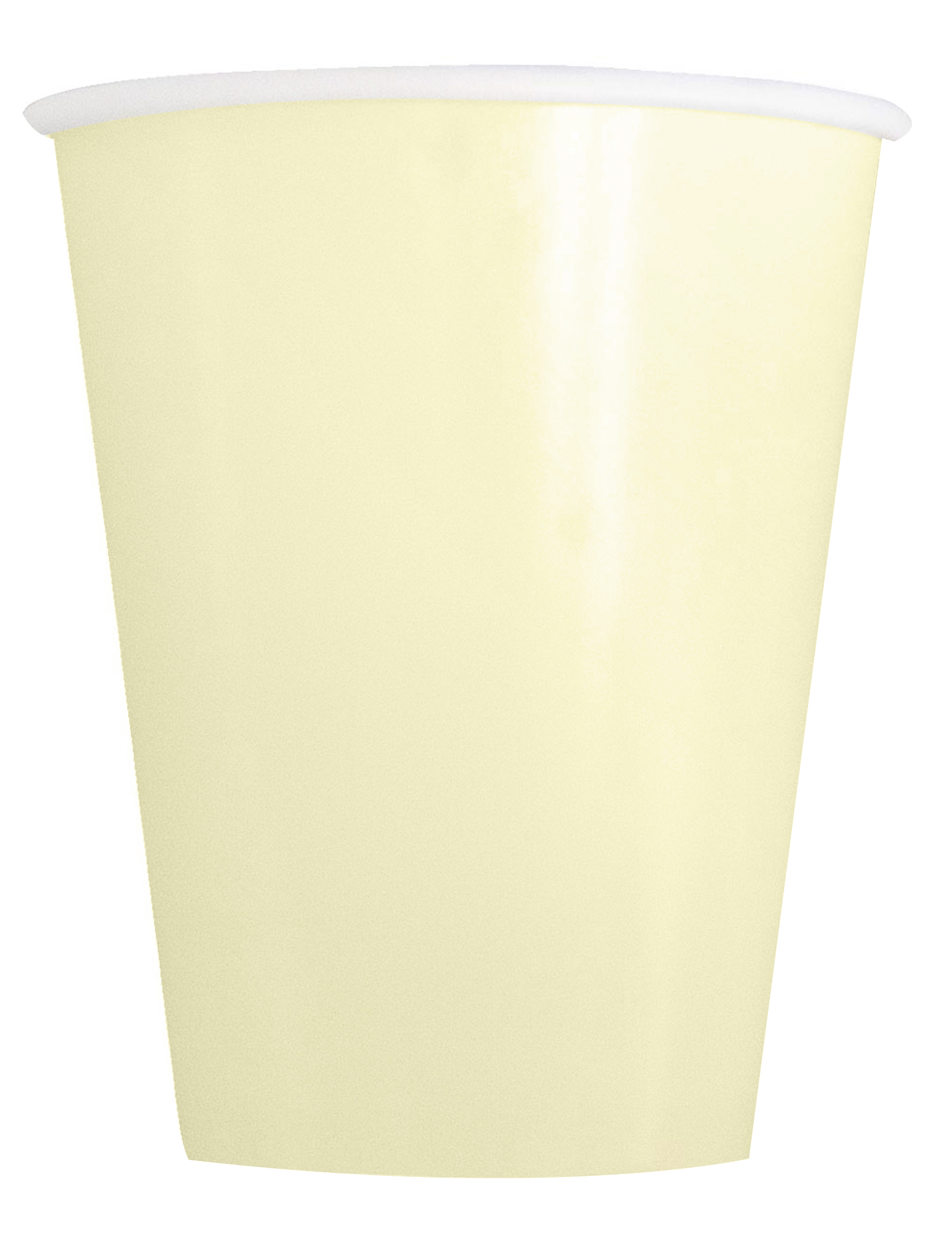 14 Gobelets en carton ivoires 266 ml