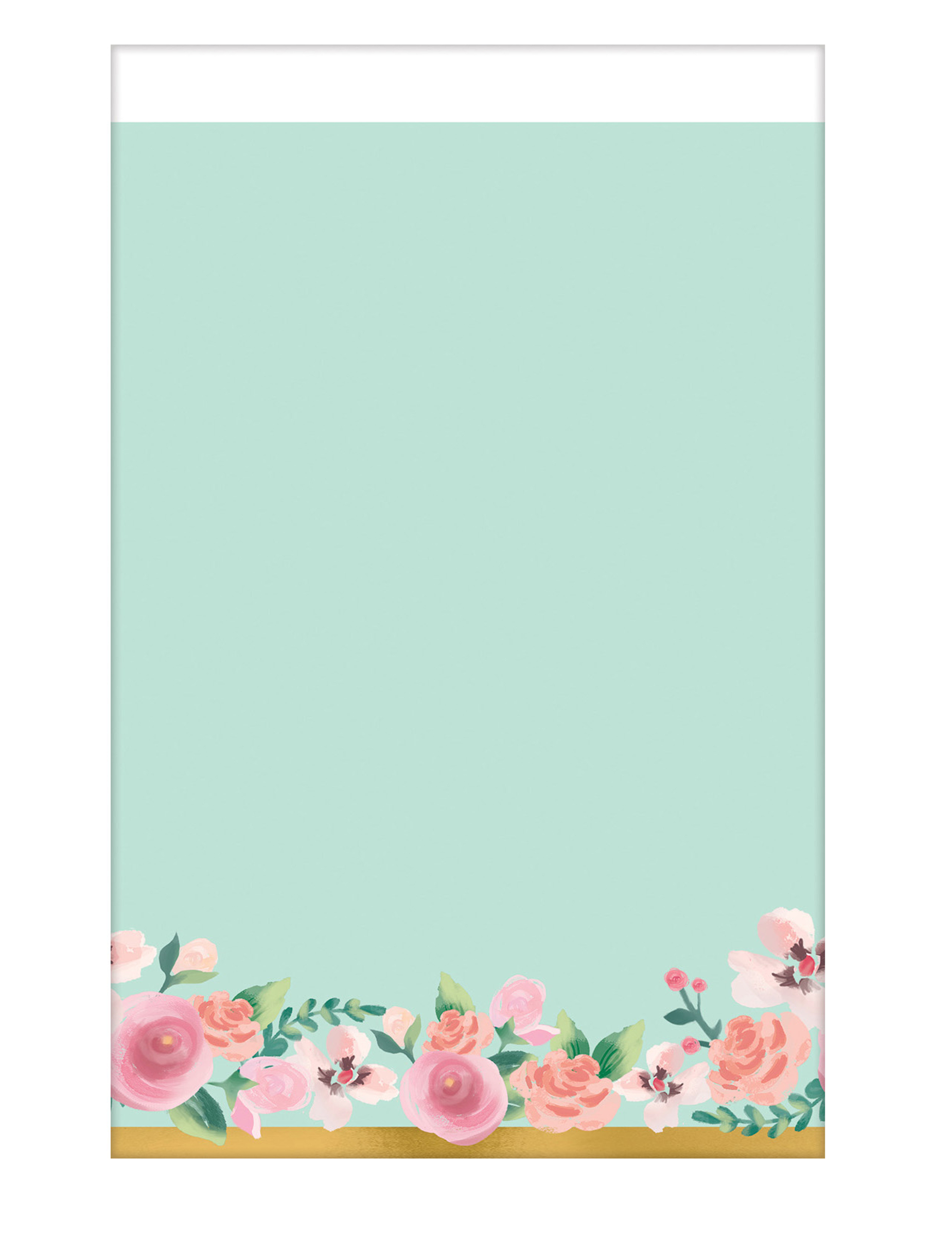 Nappe en papier from Miss to Mrs 137 x 259 cm