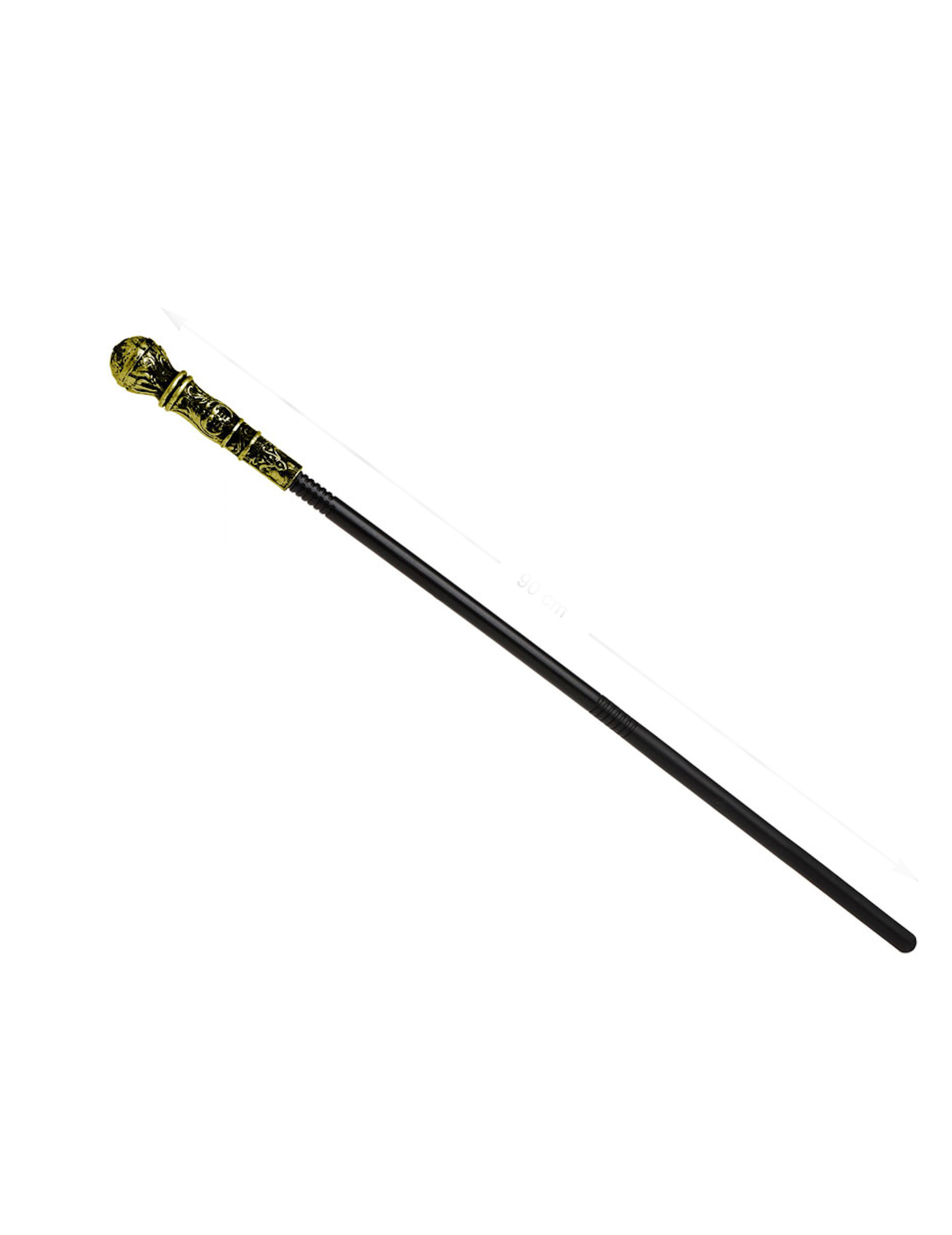 Canne sceptre doré 80 cm
