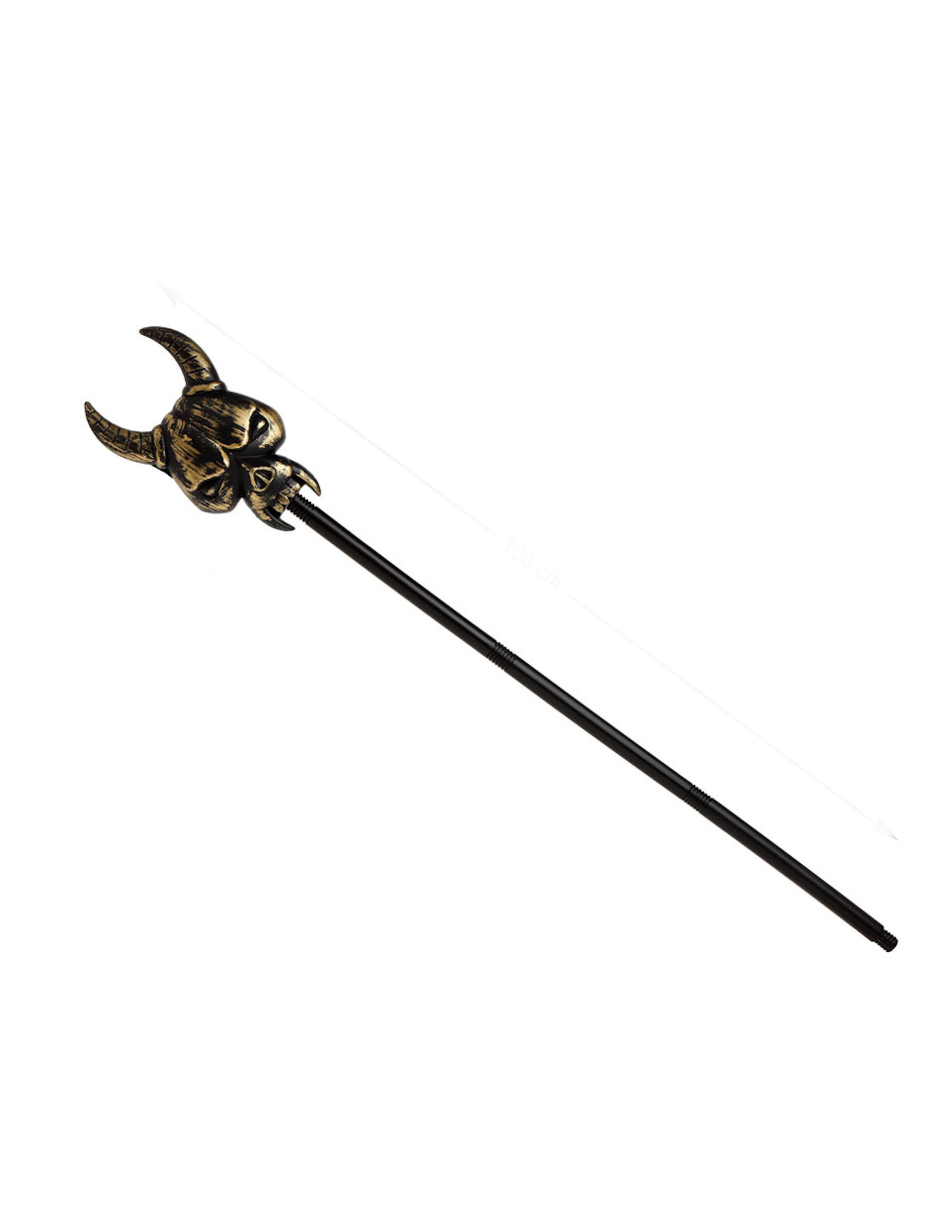 Canne tête démoniaque 103 cm