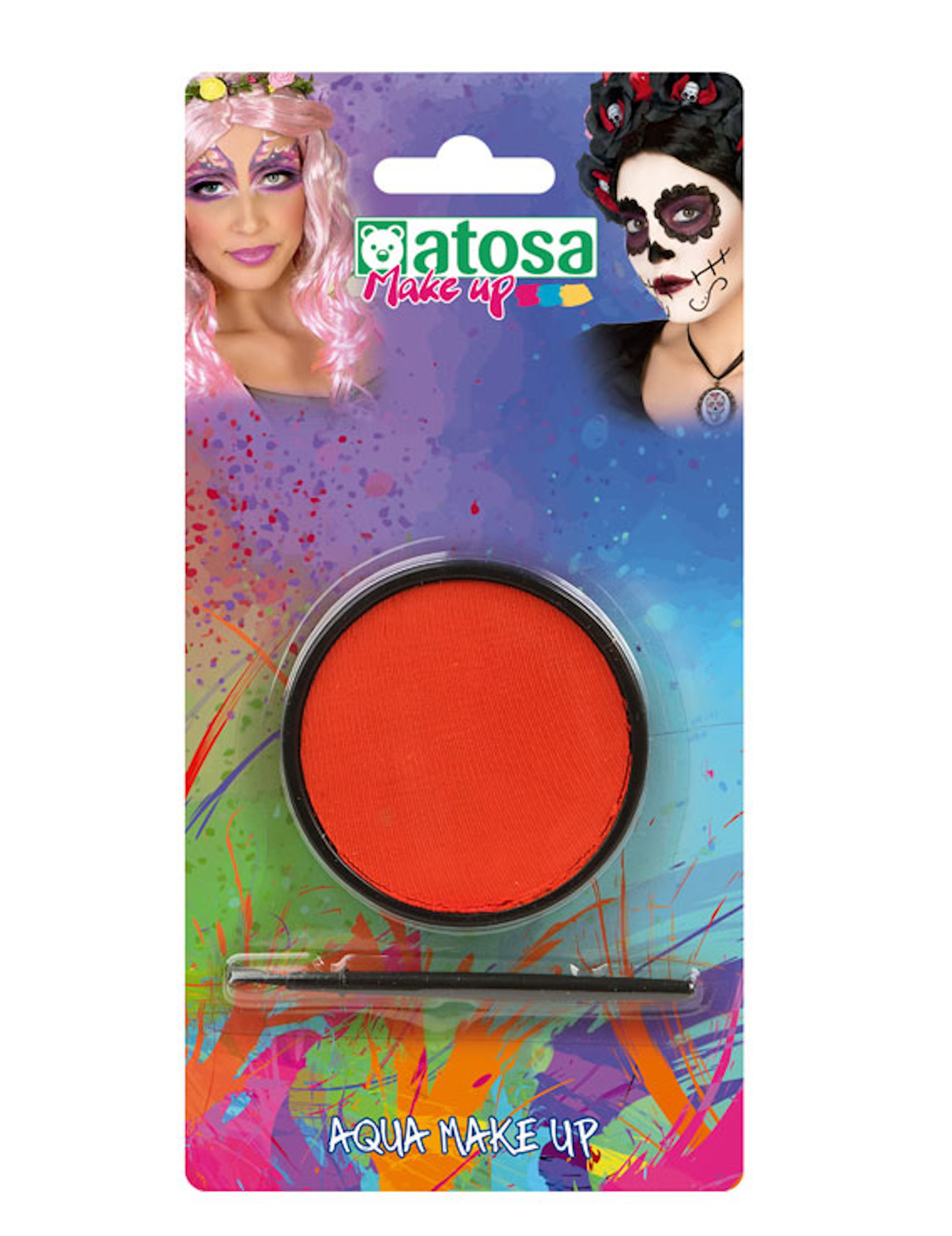 Maquillage à l'eau orange 12 g