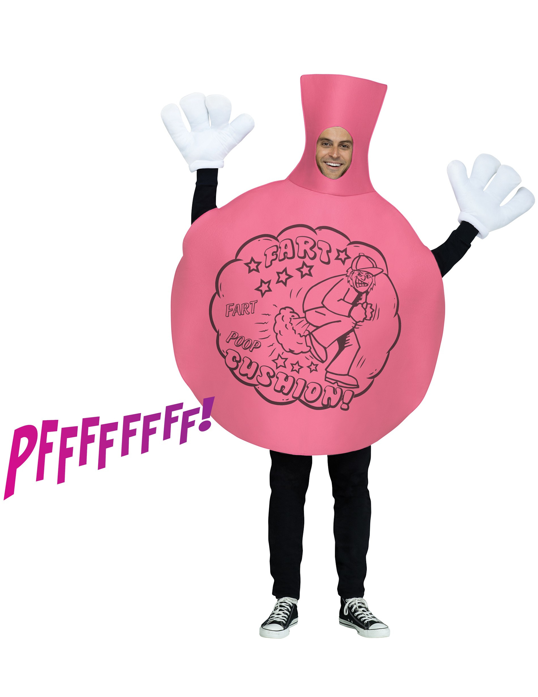 Déguisement coussin peteur adulte