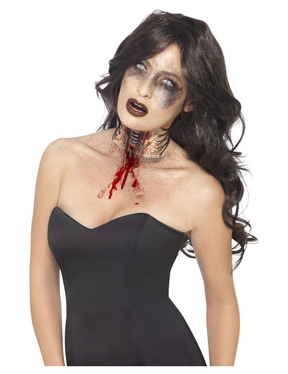 Blessure au cou latex adulte