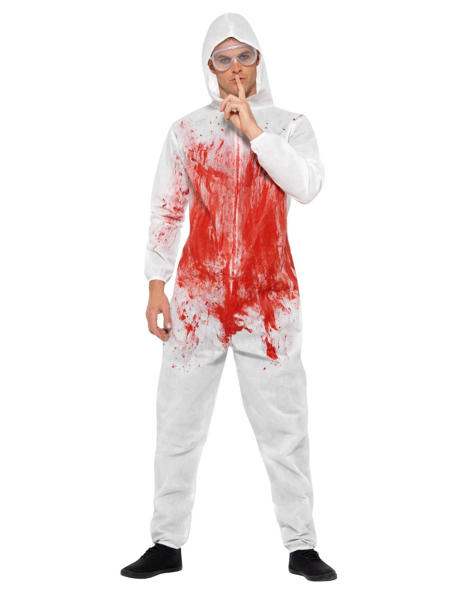 Déguisement serial killer sanglant homme