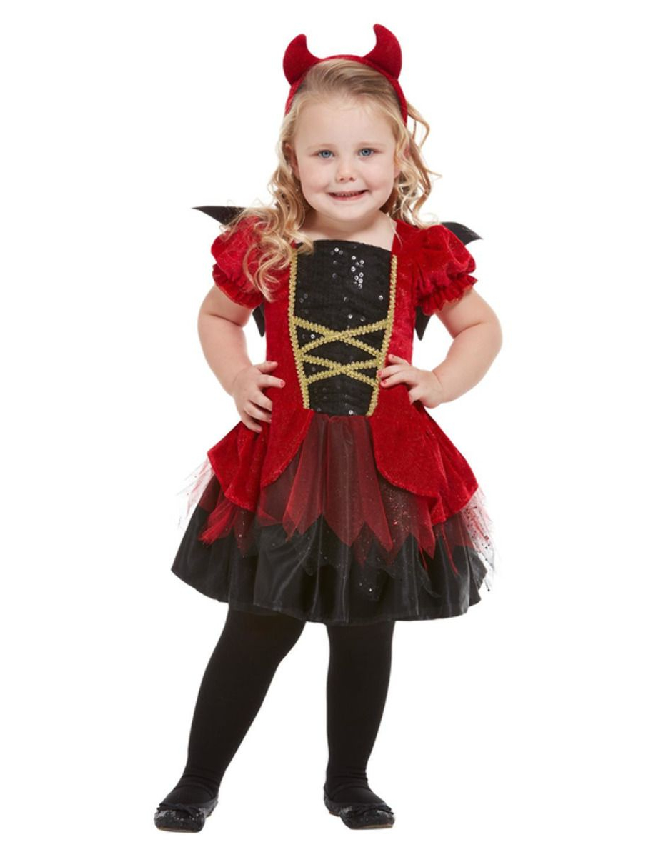 Déguisement petit diablotin fille