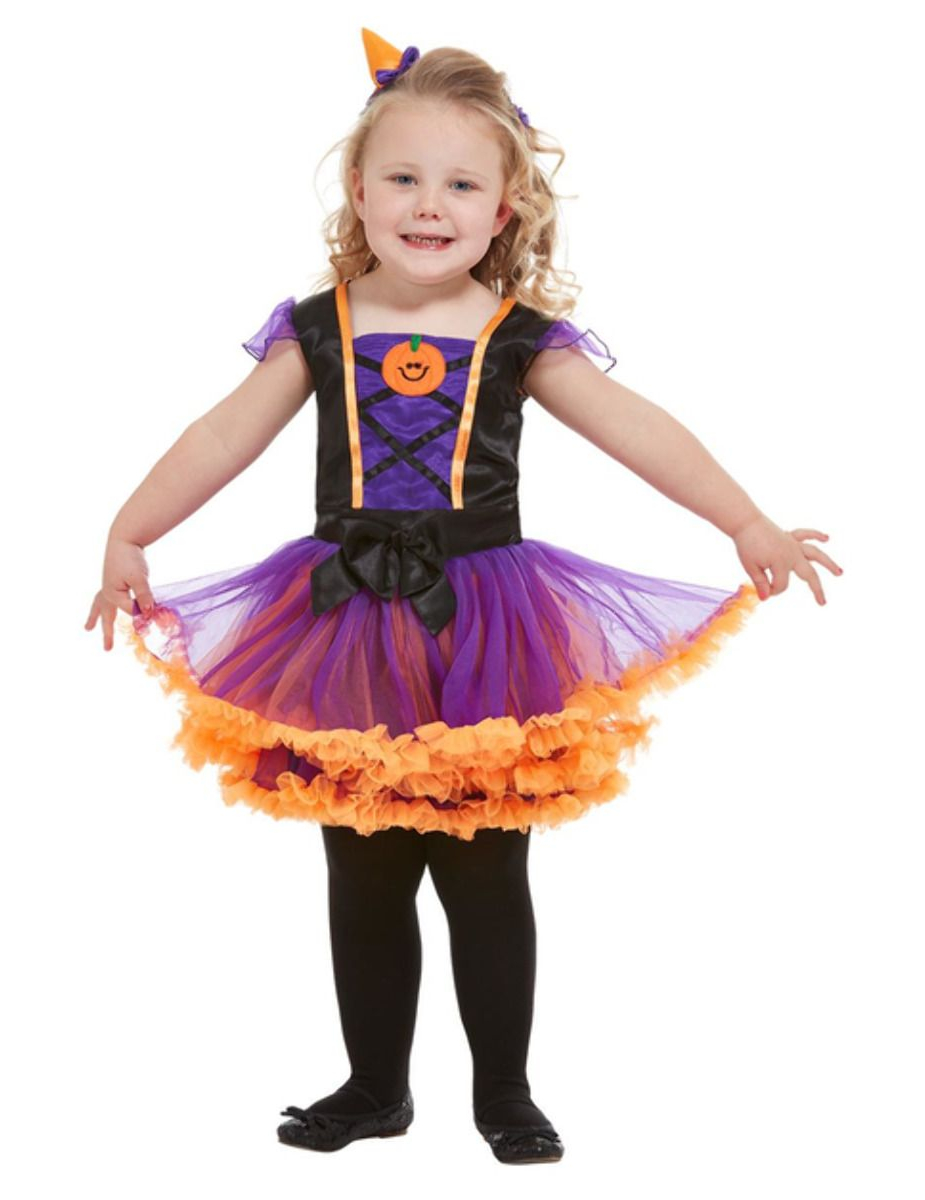 Déguisement tutu citrouille fille