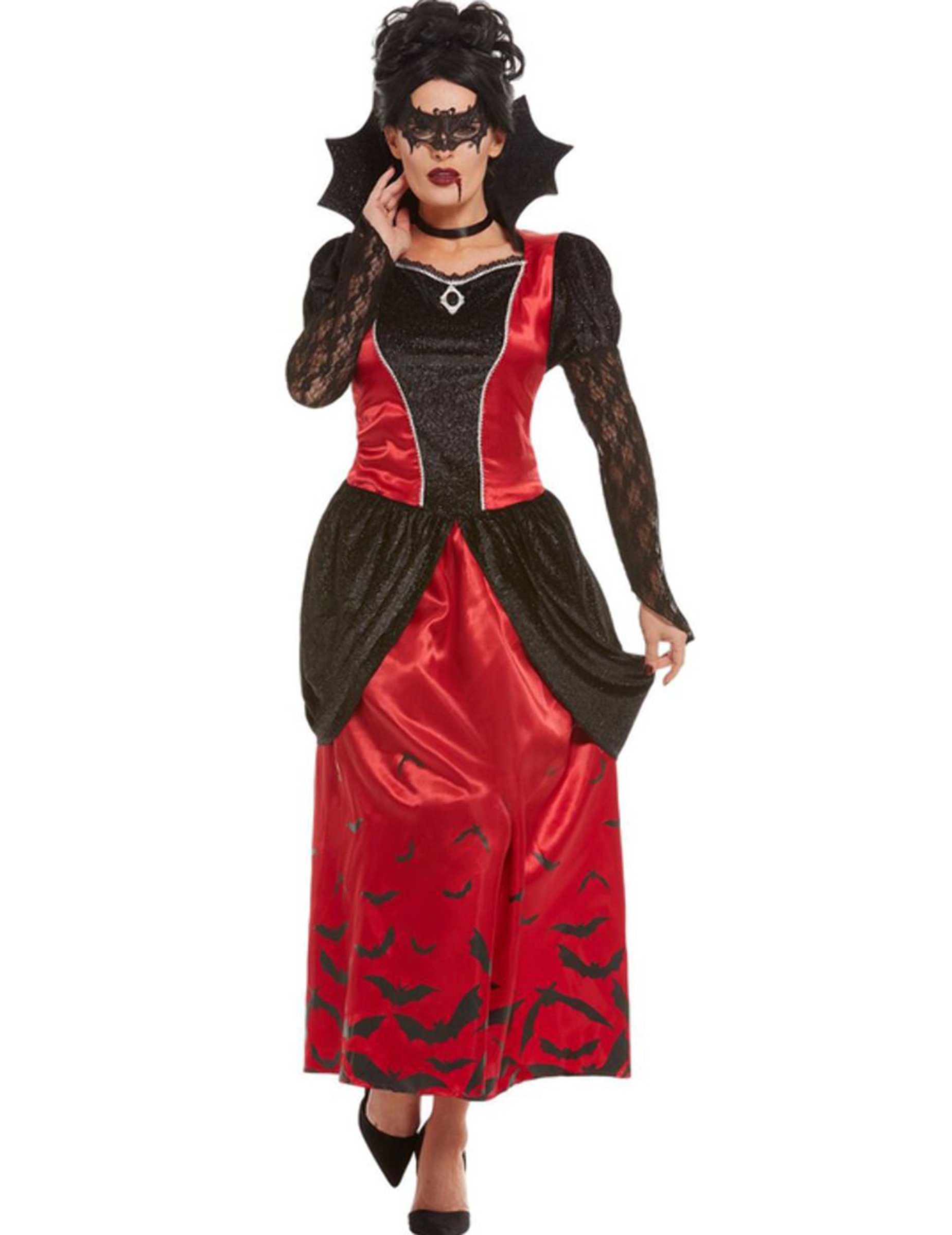 Déguisement vampire gothique masquée femme