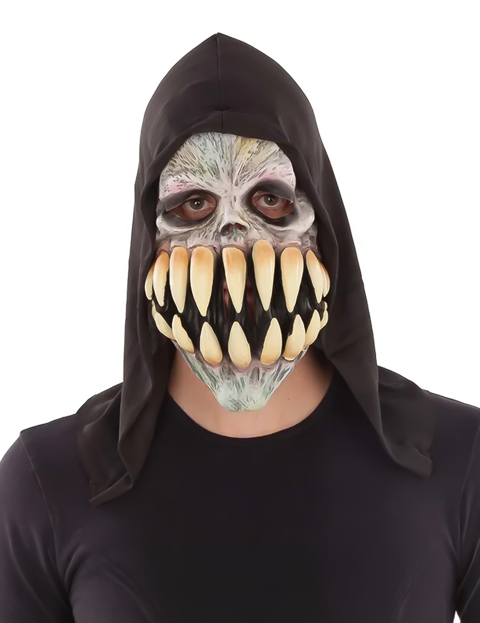 Masque latex grandes dents adulte