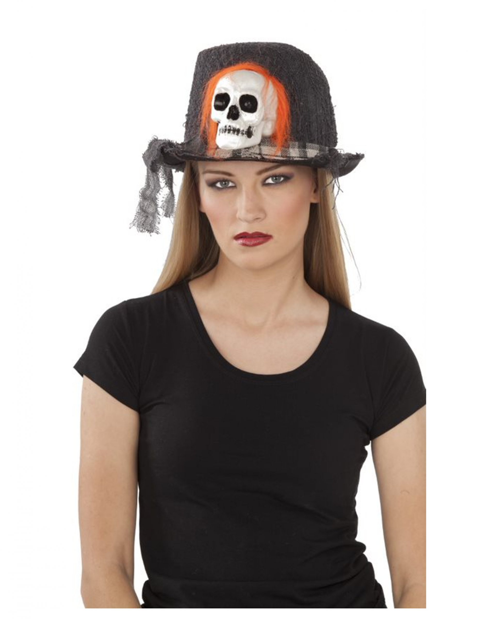 Chapeau tête de mort 59 cm adulte