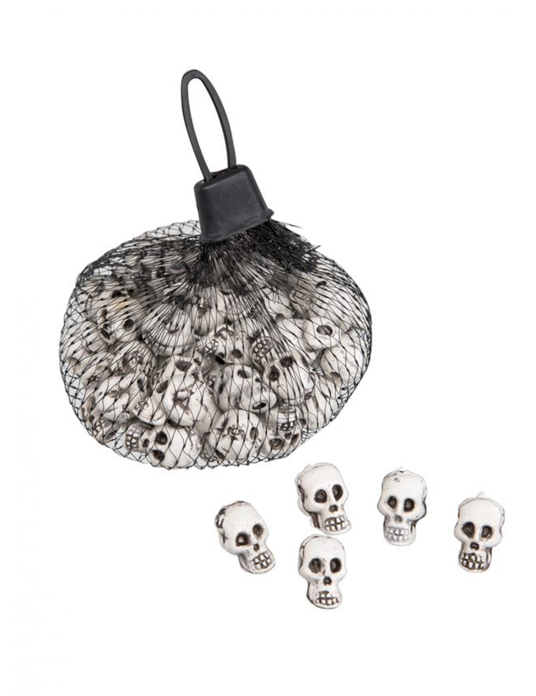 Sac de 50 petites têtes de mort