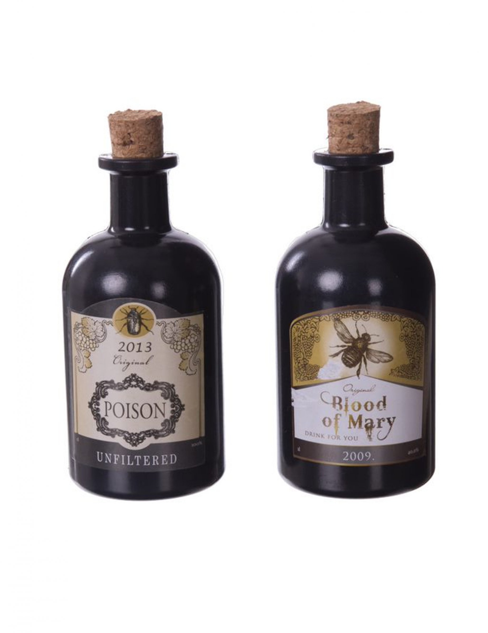 2 Bouteilles de poisons