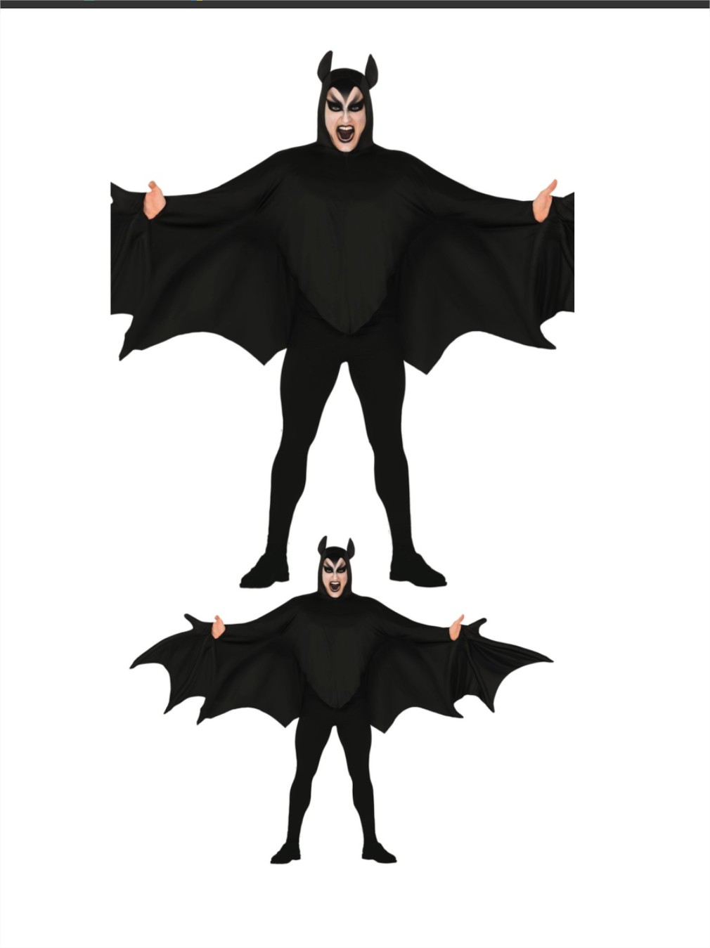 Déguisement chauve-souris adulte