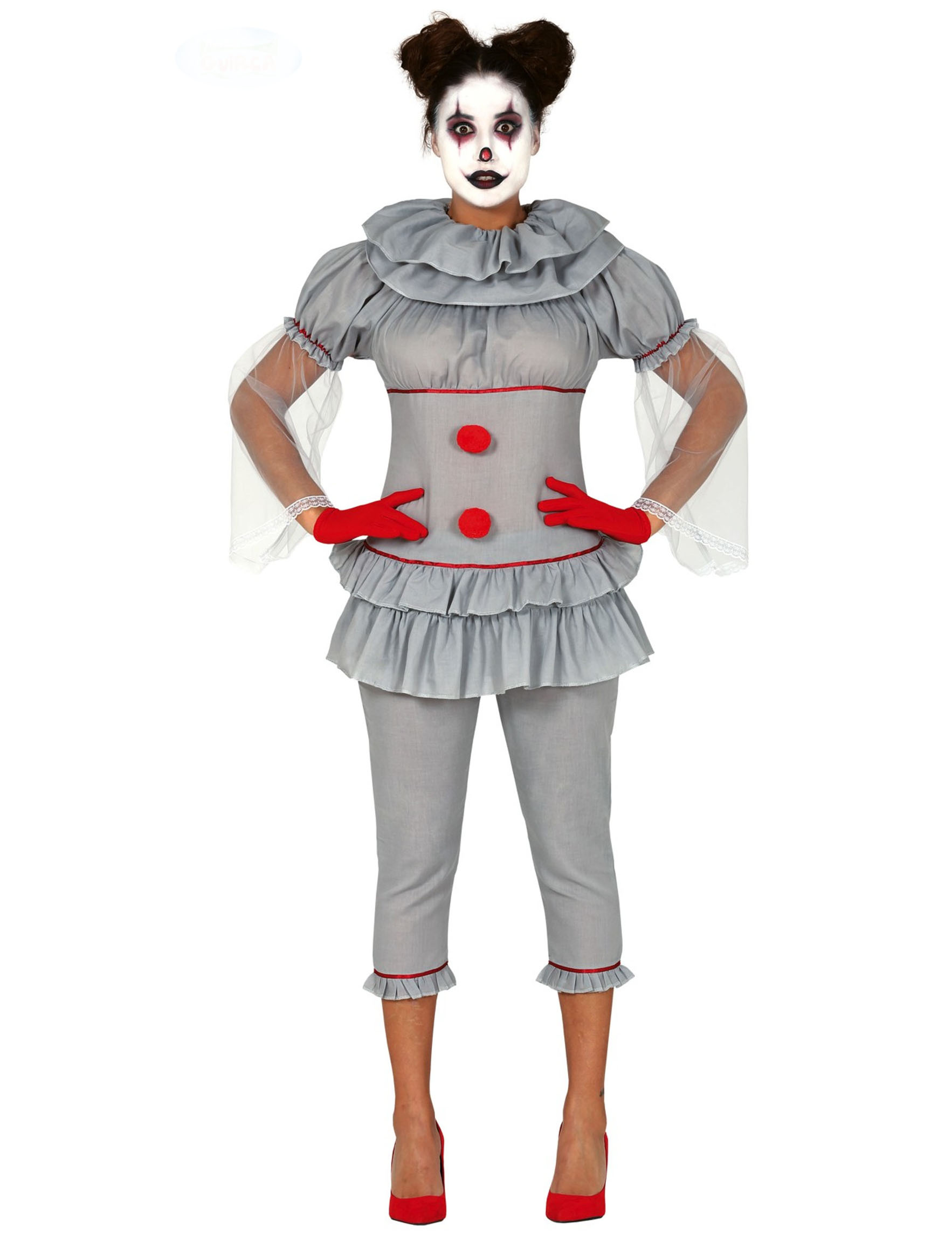 Déguisement clown psychopathe pantalon femme