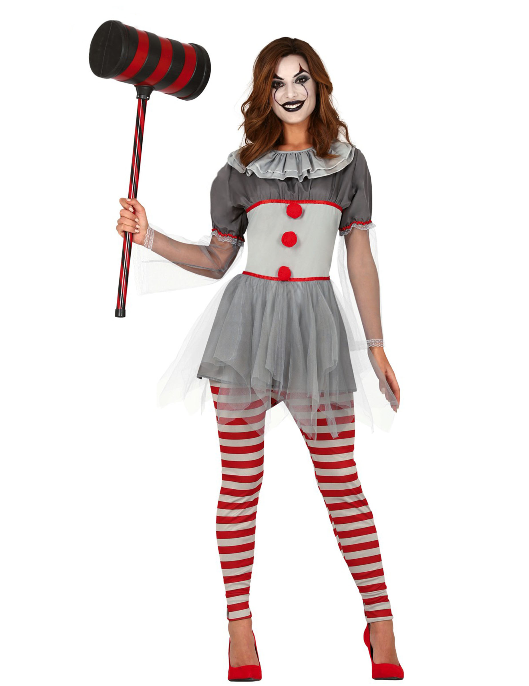 Déguisement clown psychopathe legging femme