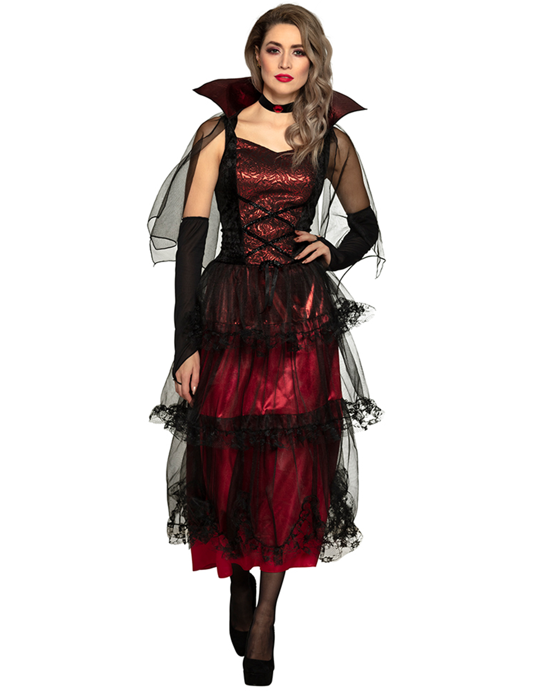 Déguisement vampiresse élégante femme