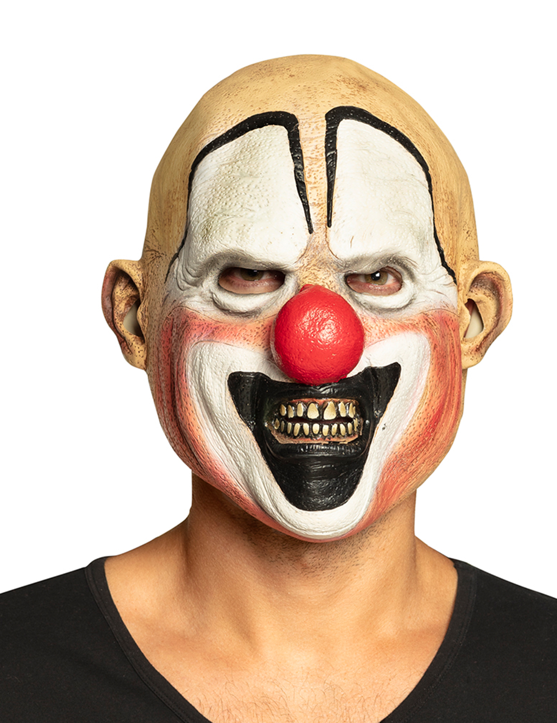 Masque intégral latex clown tueur adulte