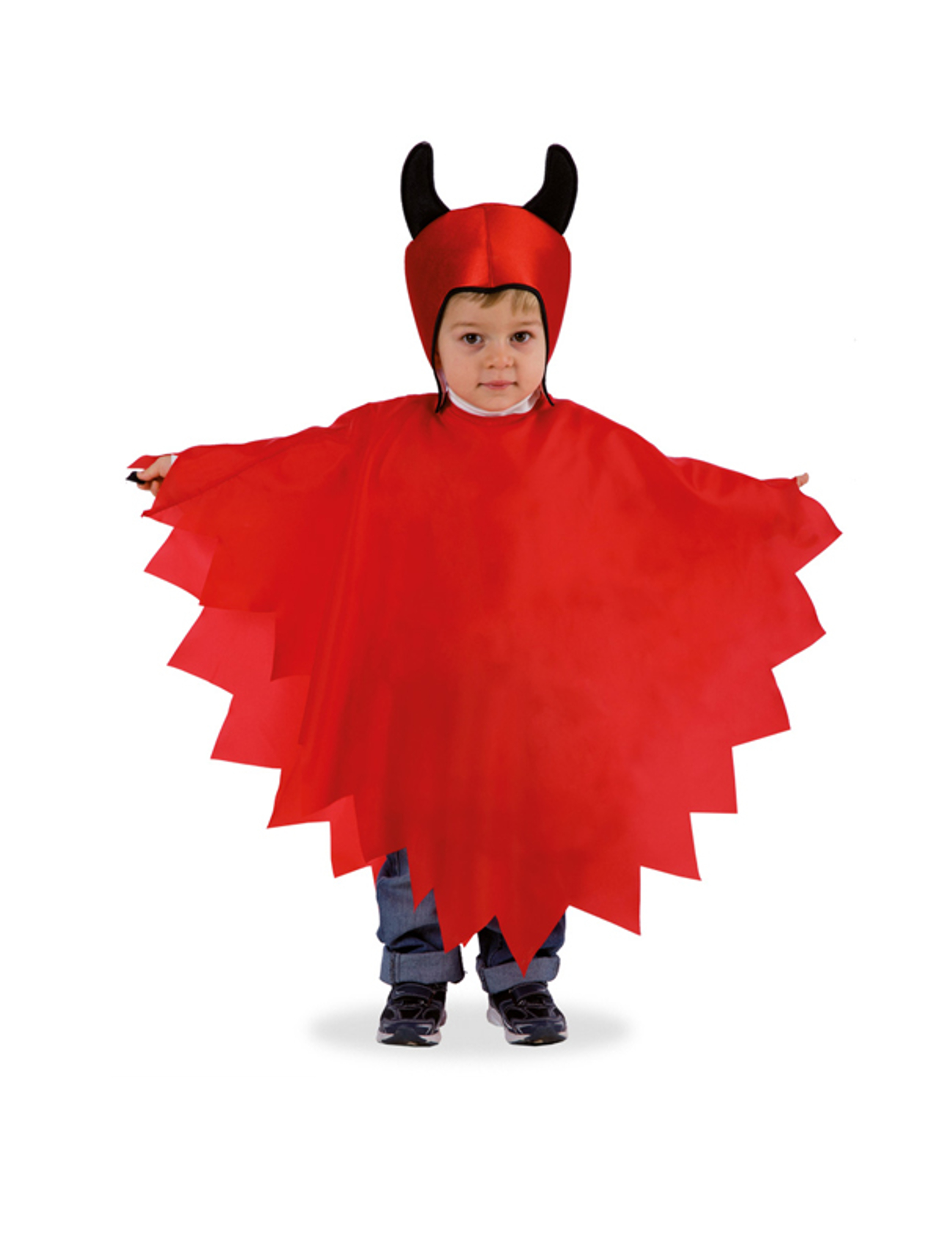 Cape et bonnet diablotin enfant