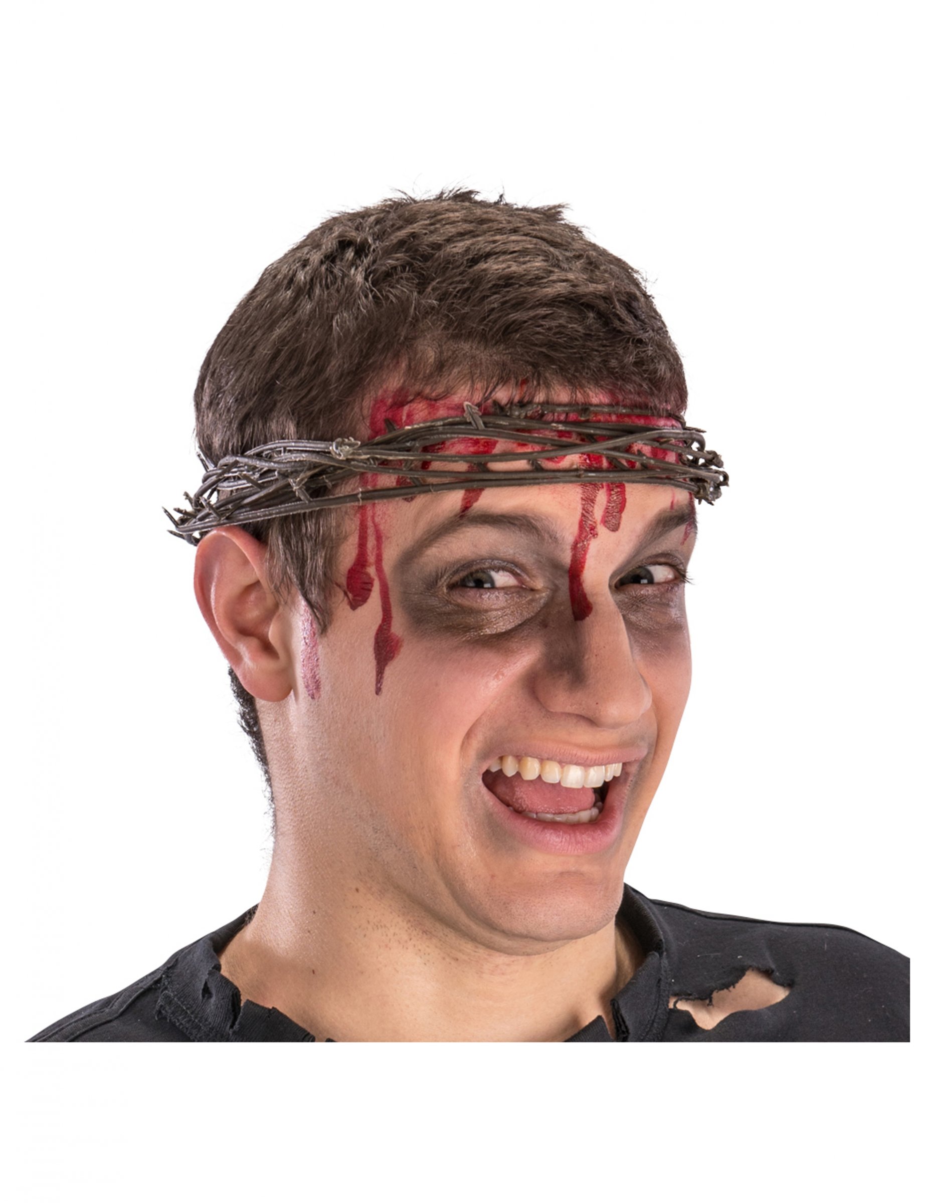 Couronne de fil barbelé adulte