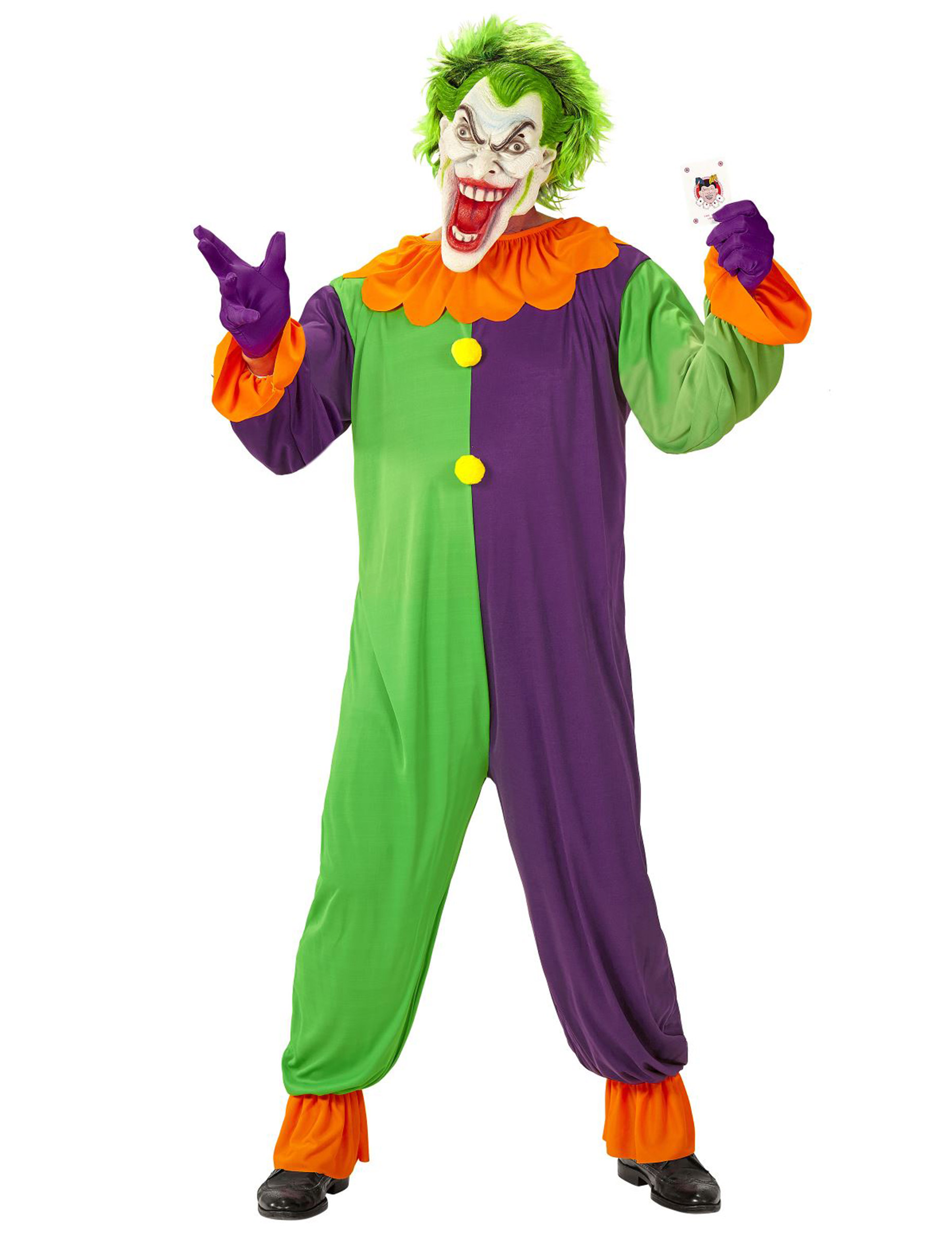 Déguisement arlequin psychotique adulte