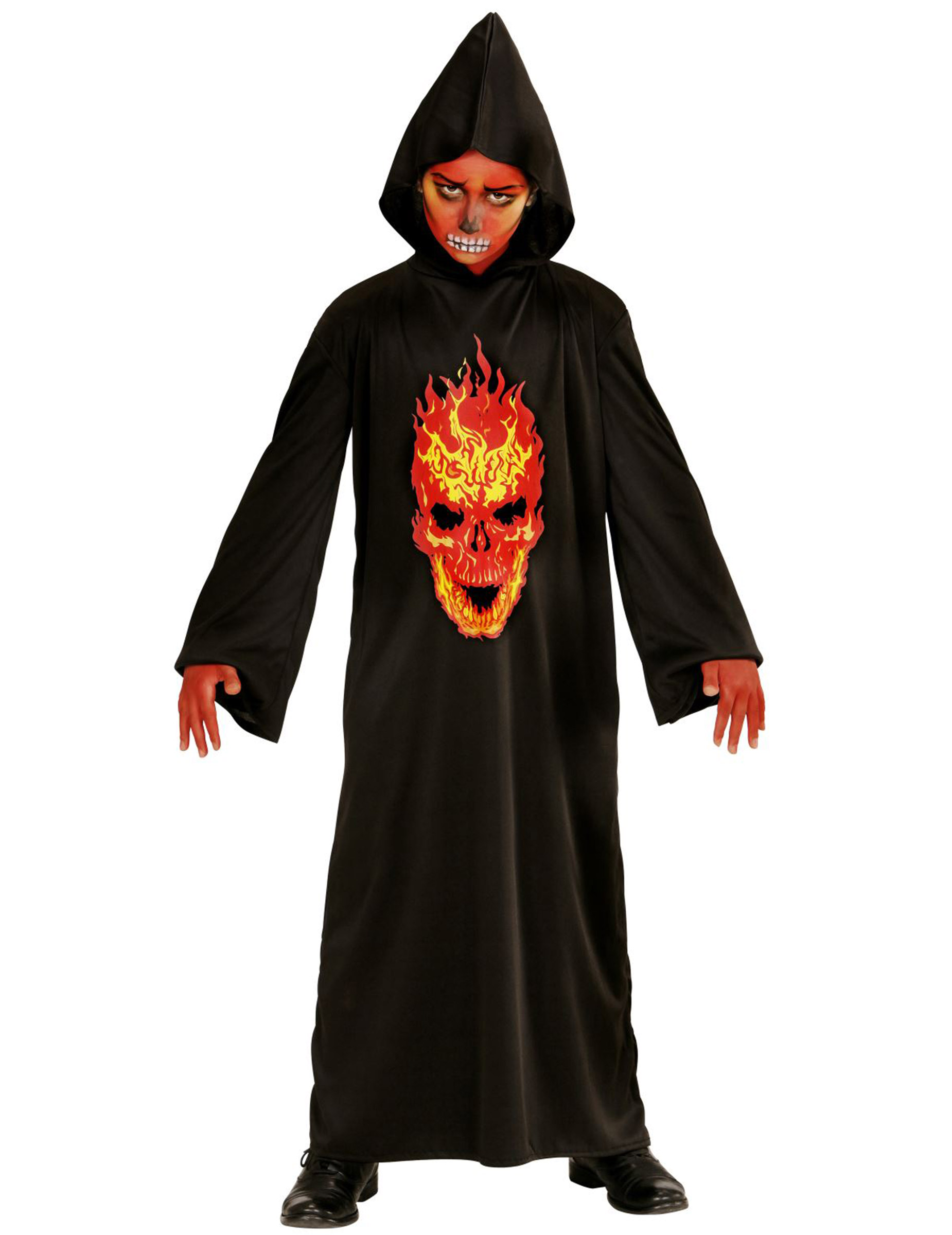 Déguisement diable faucheuse de l'enfer enfant