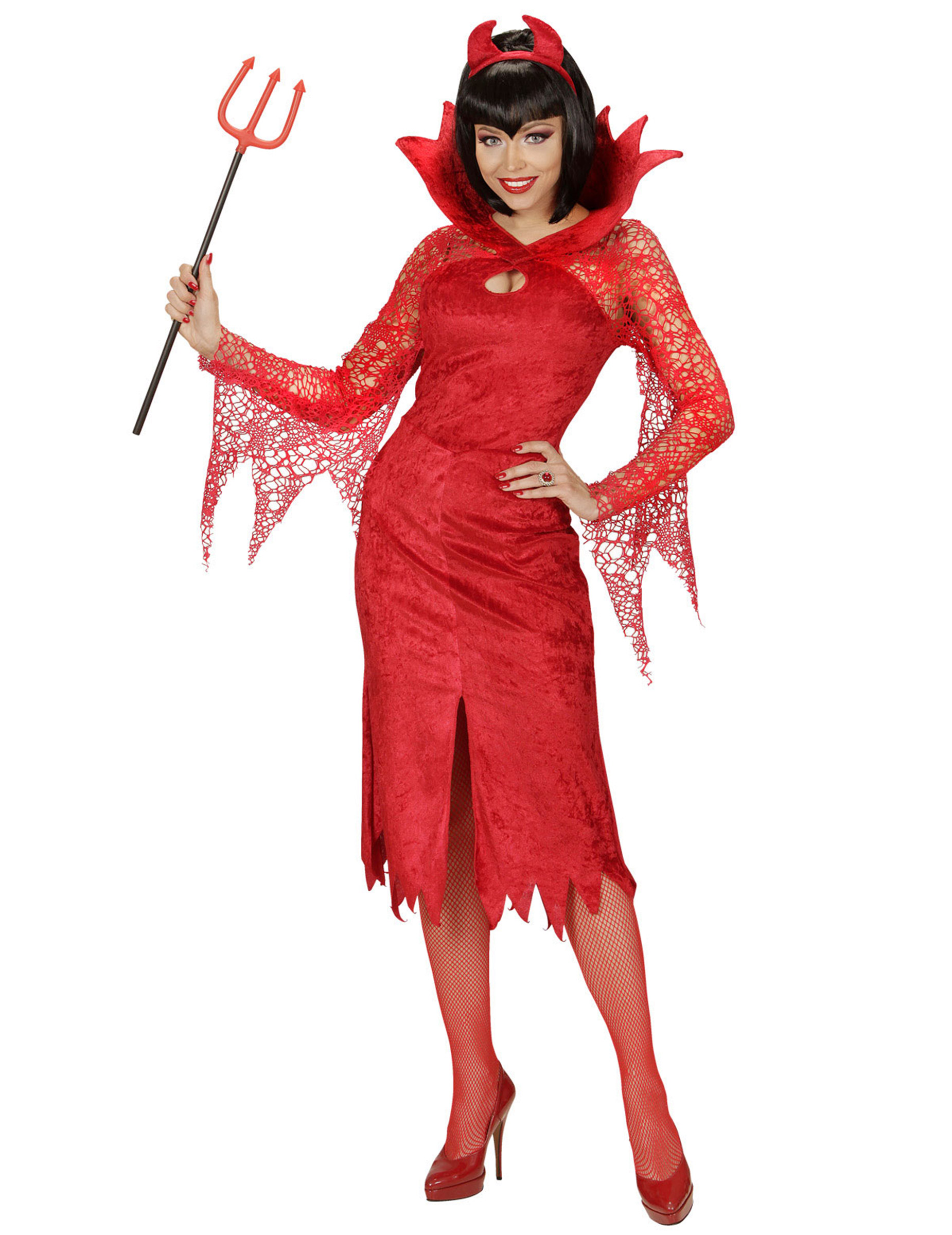 Déguisement diablesse rouge femme