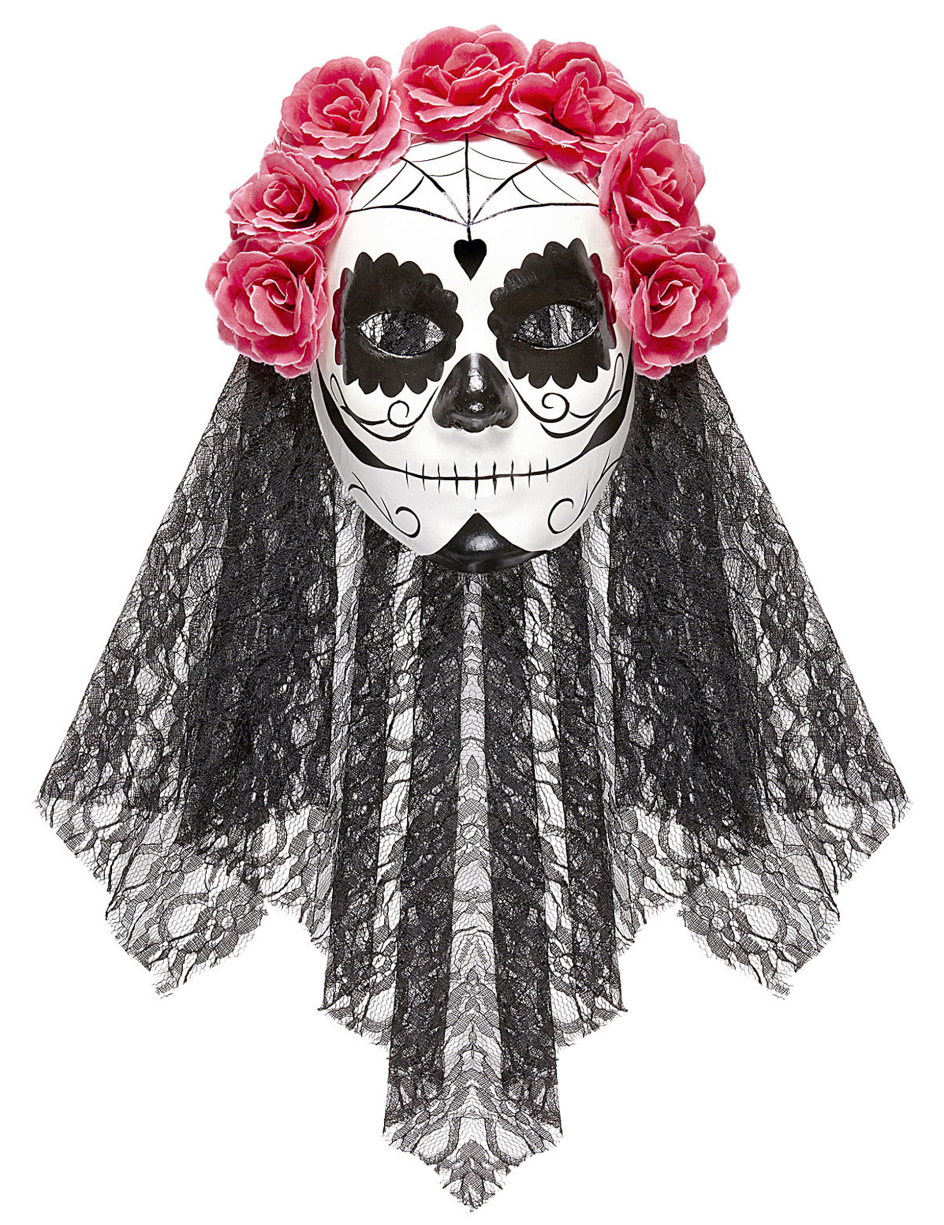 Masque intégral Dia de los muertos adulte