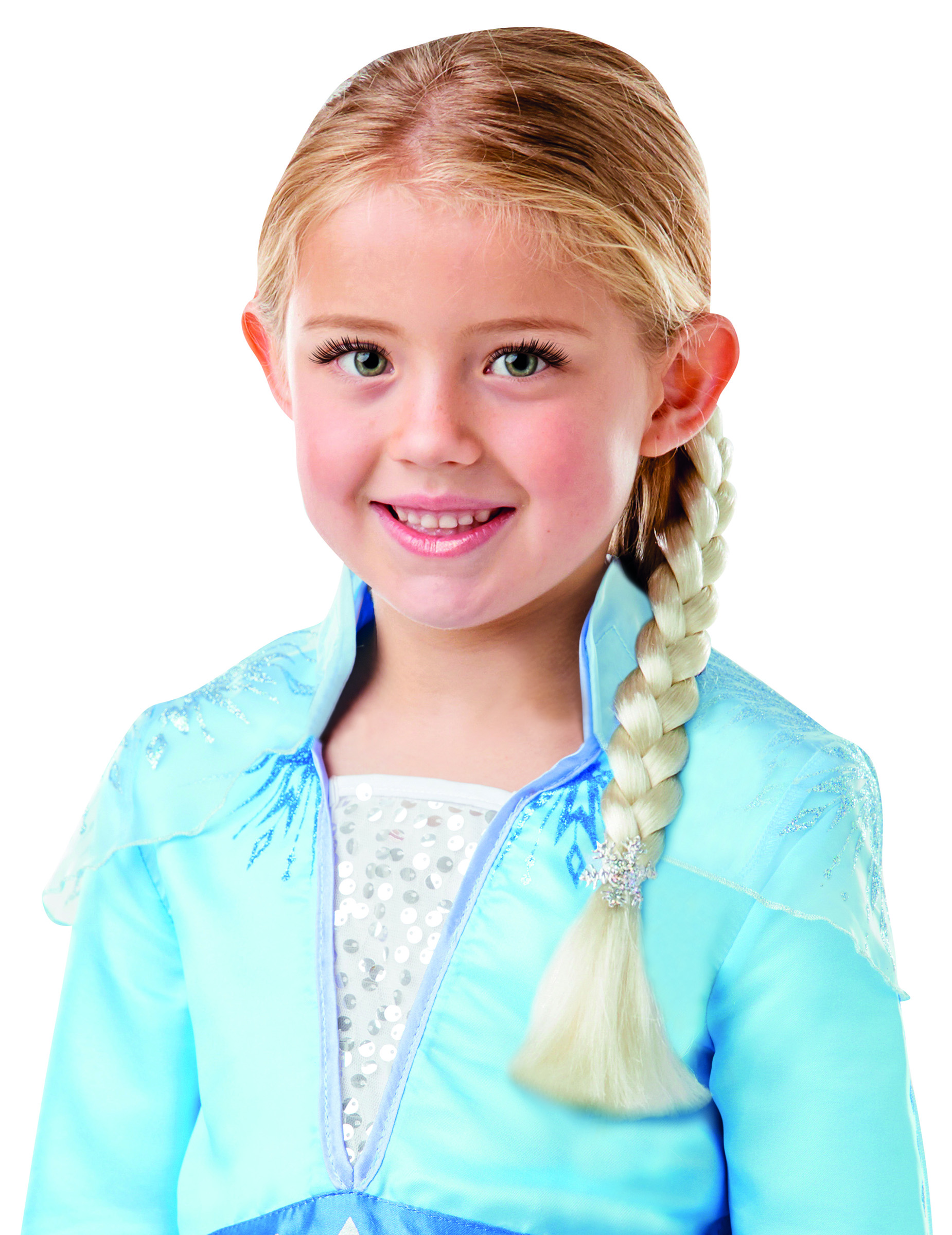 Tresse blonde Elsa La reine des neiges