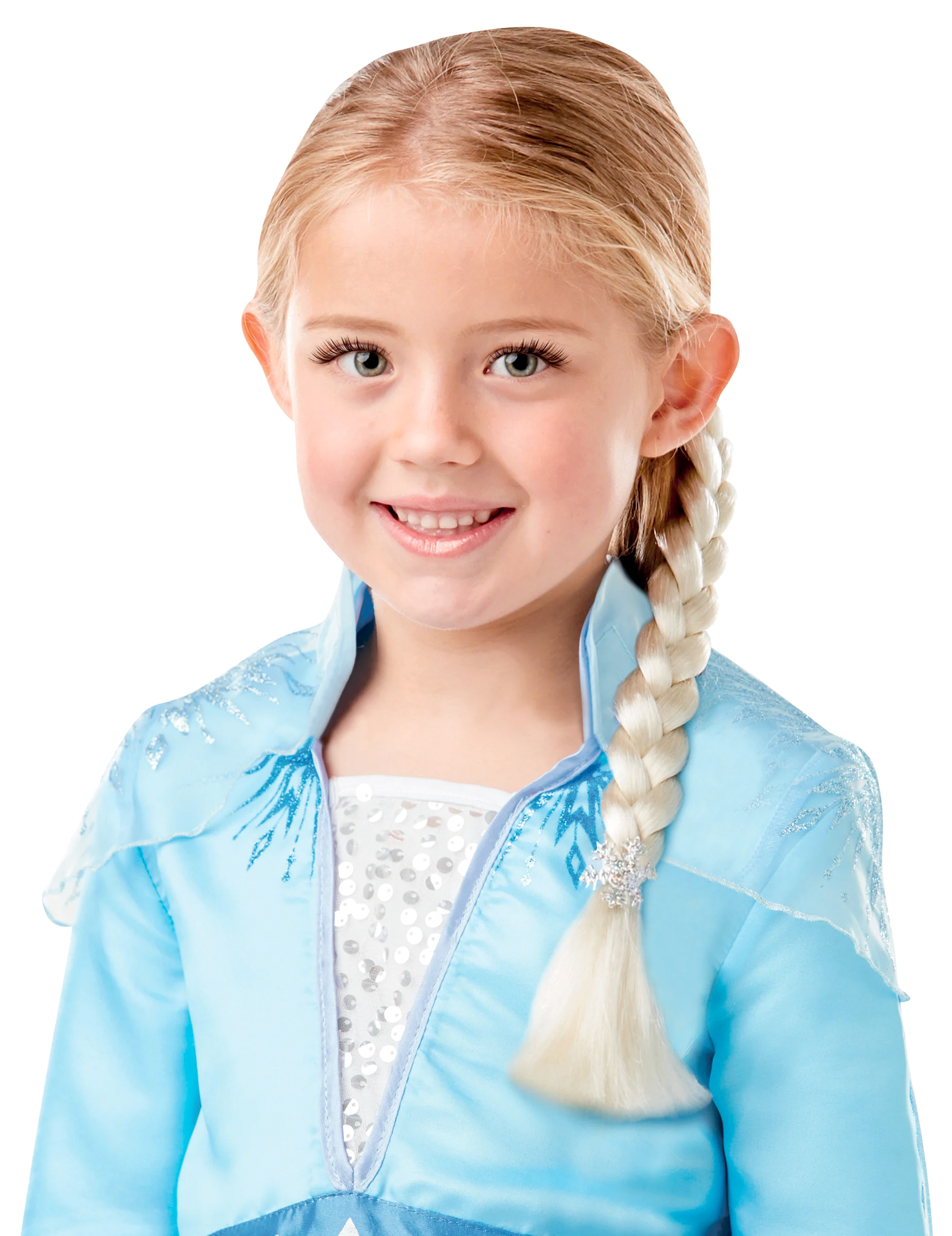 Tresse blonde Elsa La reine des neiges