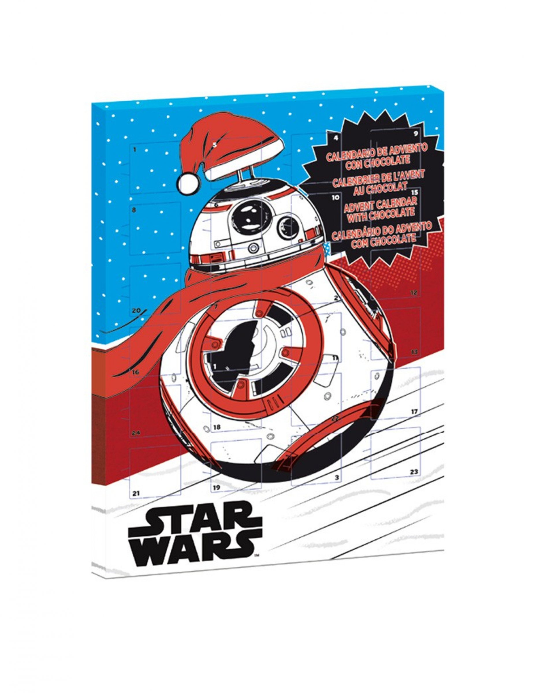 Calendrier de l'avent Star Wars 50 gr