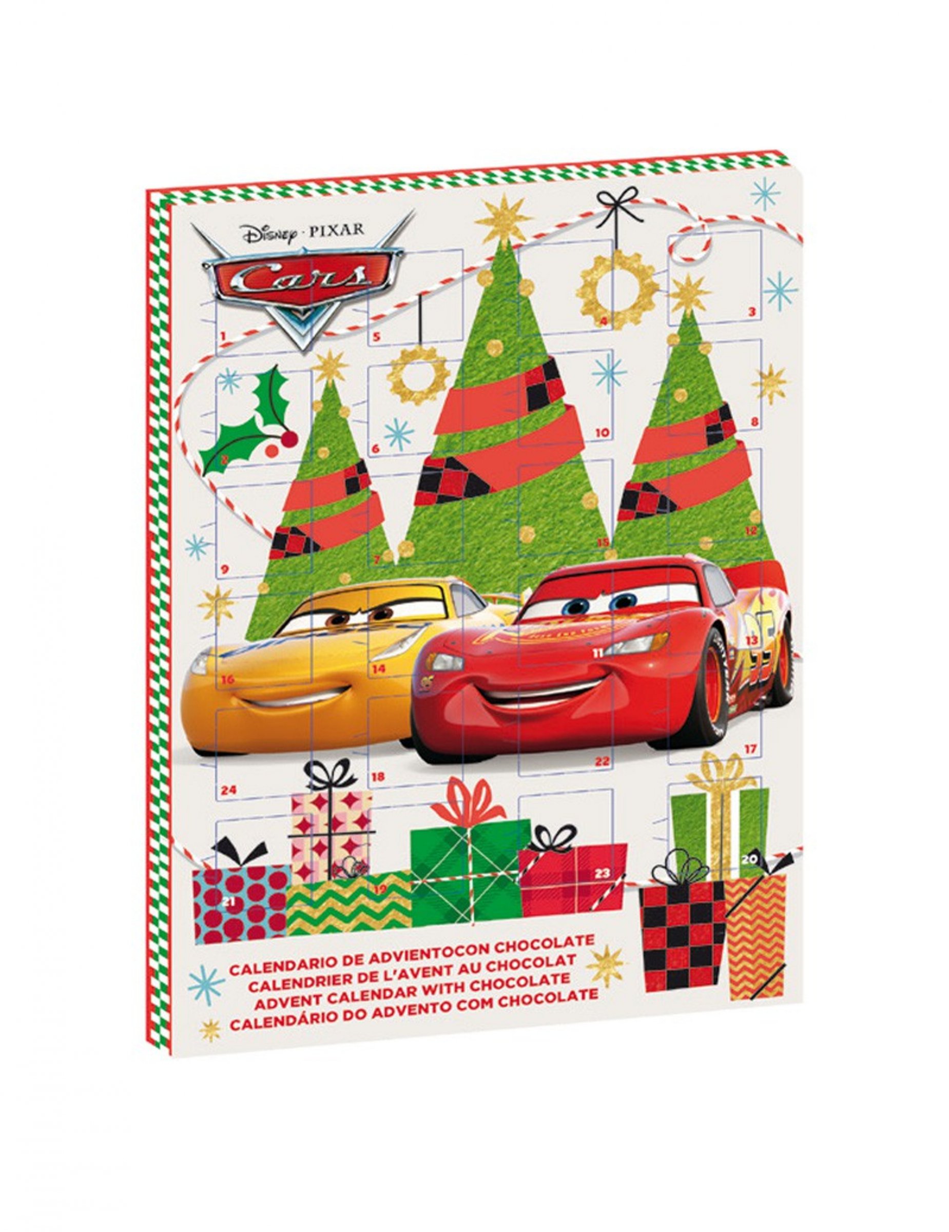 Calendrier de l'avent Cars 50 gr