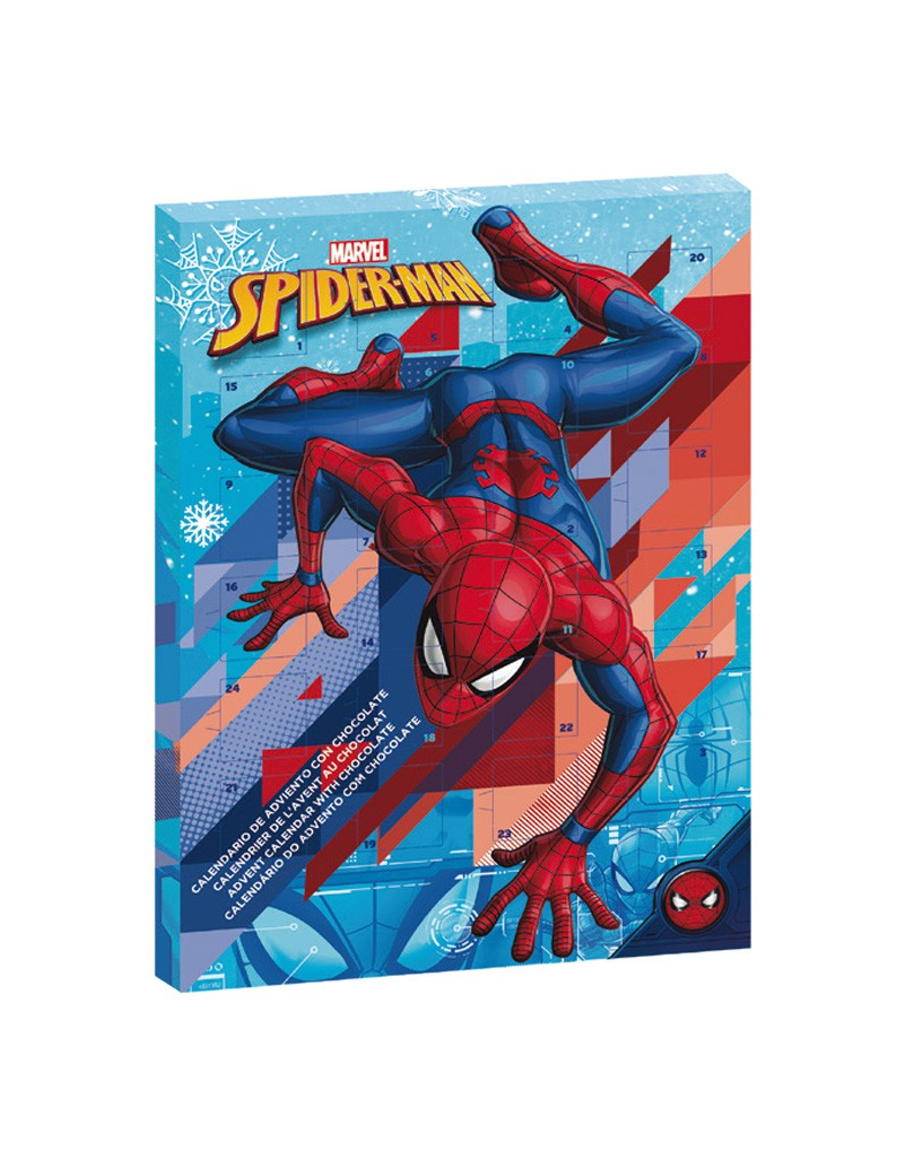 Calendrier de l'avent Spiderman 50 gr