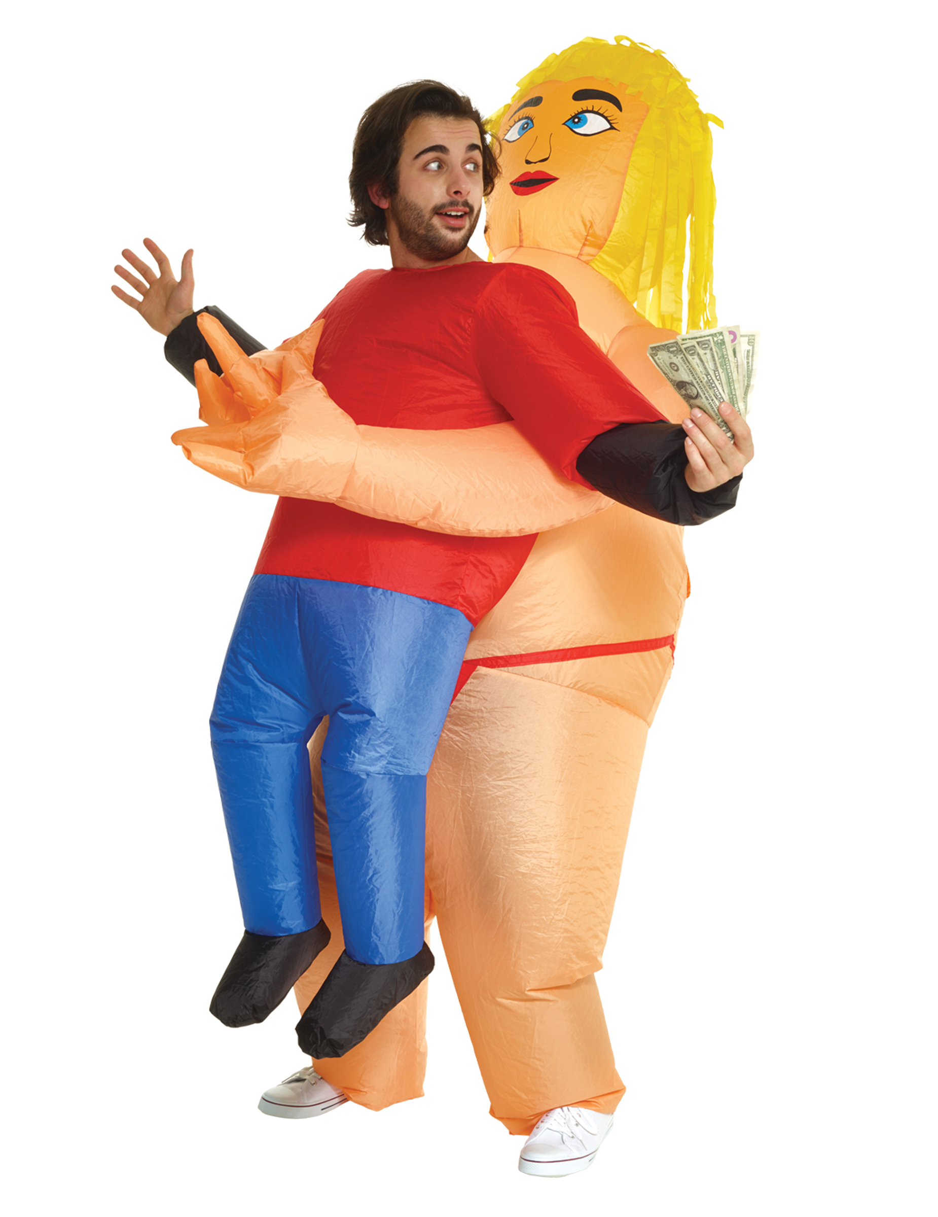 Déguisement porte-moi gonflable danseuse gogo adulte Morphsuits