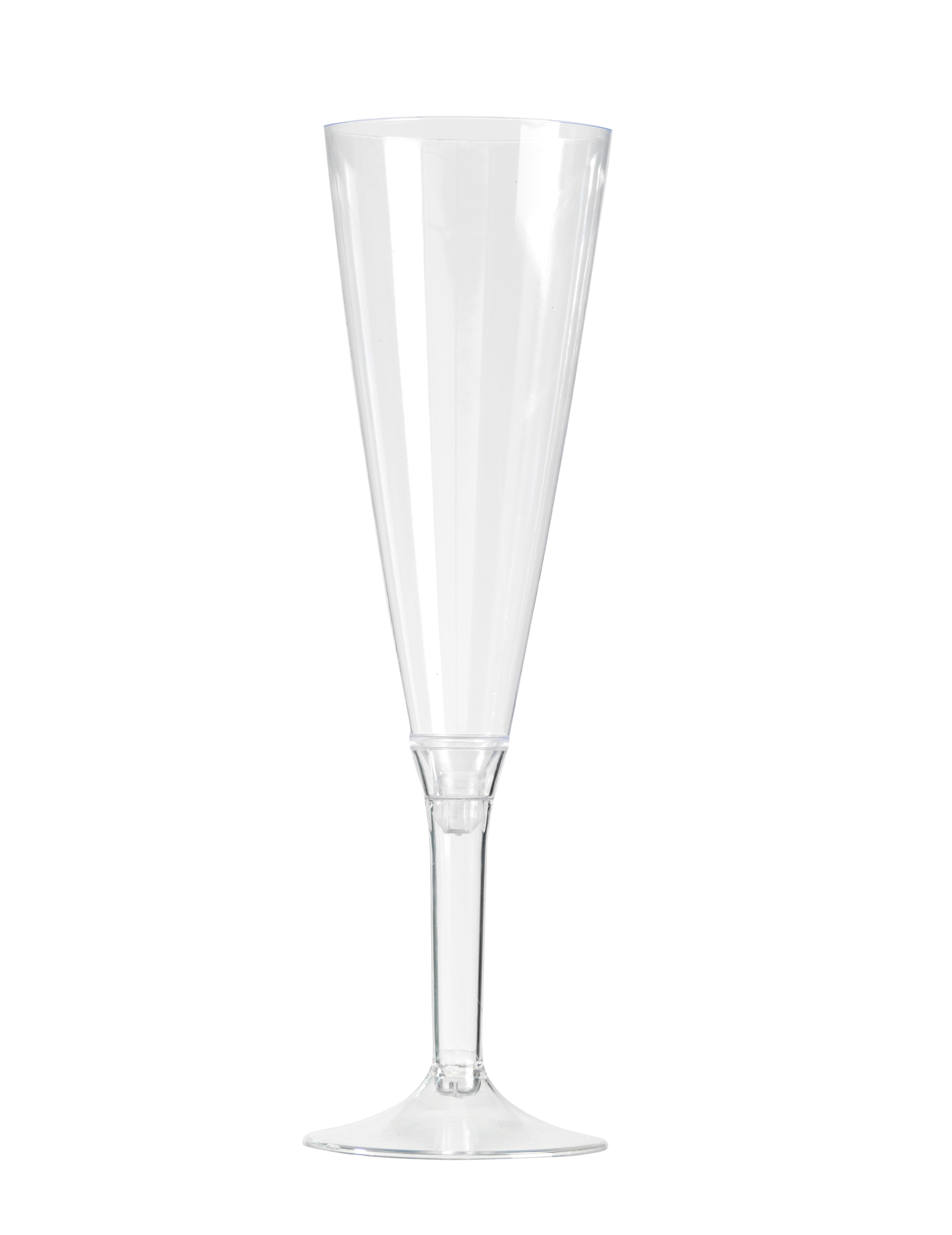 10 Flûtes à champagne pied cristal 150 ml
