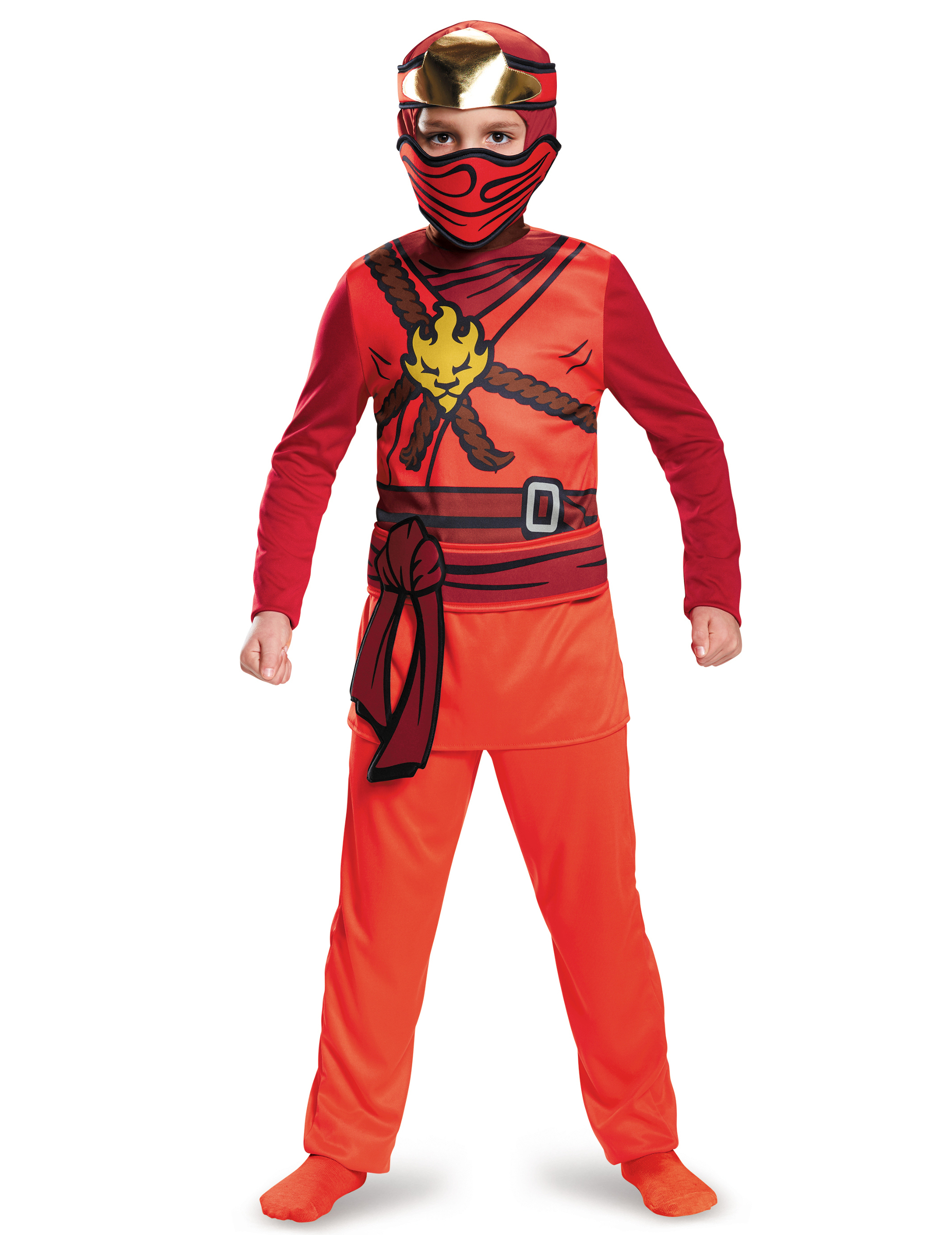 Déguisement combinaison Kai Lego Ninjago enfant