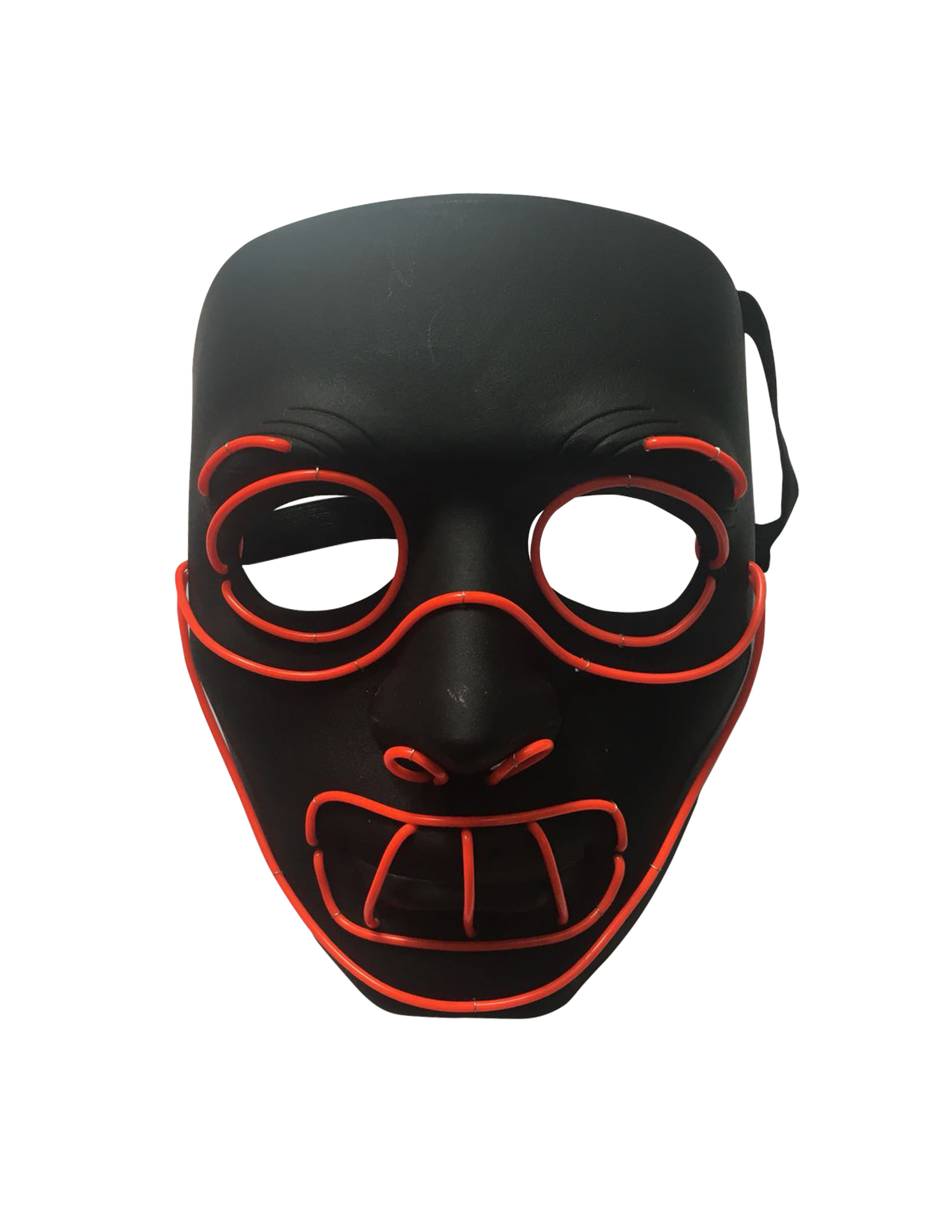 Masque luxe LED fou adulte