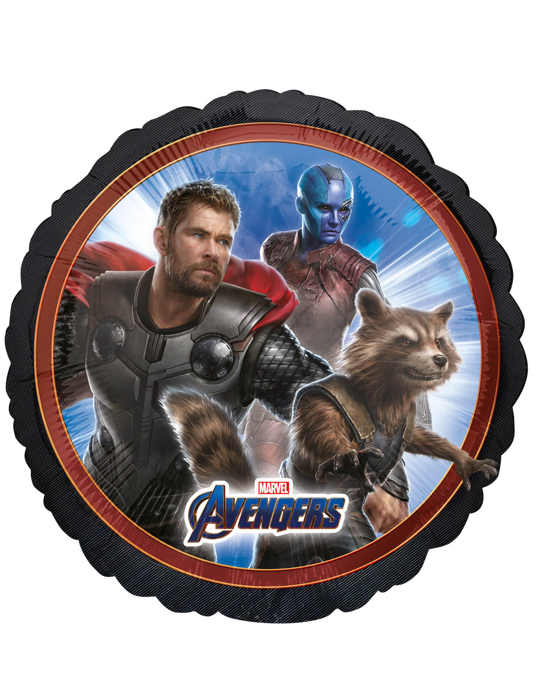 Ballon aluminium resto verso Avengers Endgame 43 cm