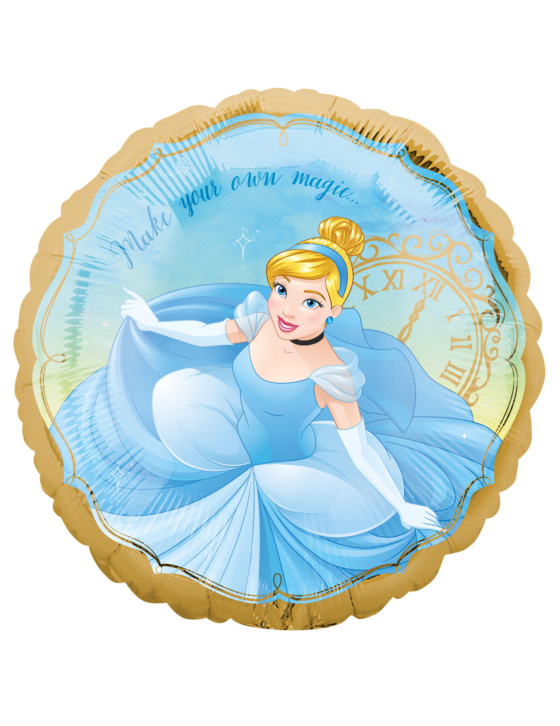 Ballon aluminium Cendrillon Disney 43 cm