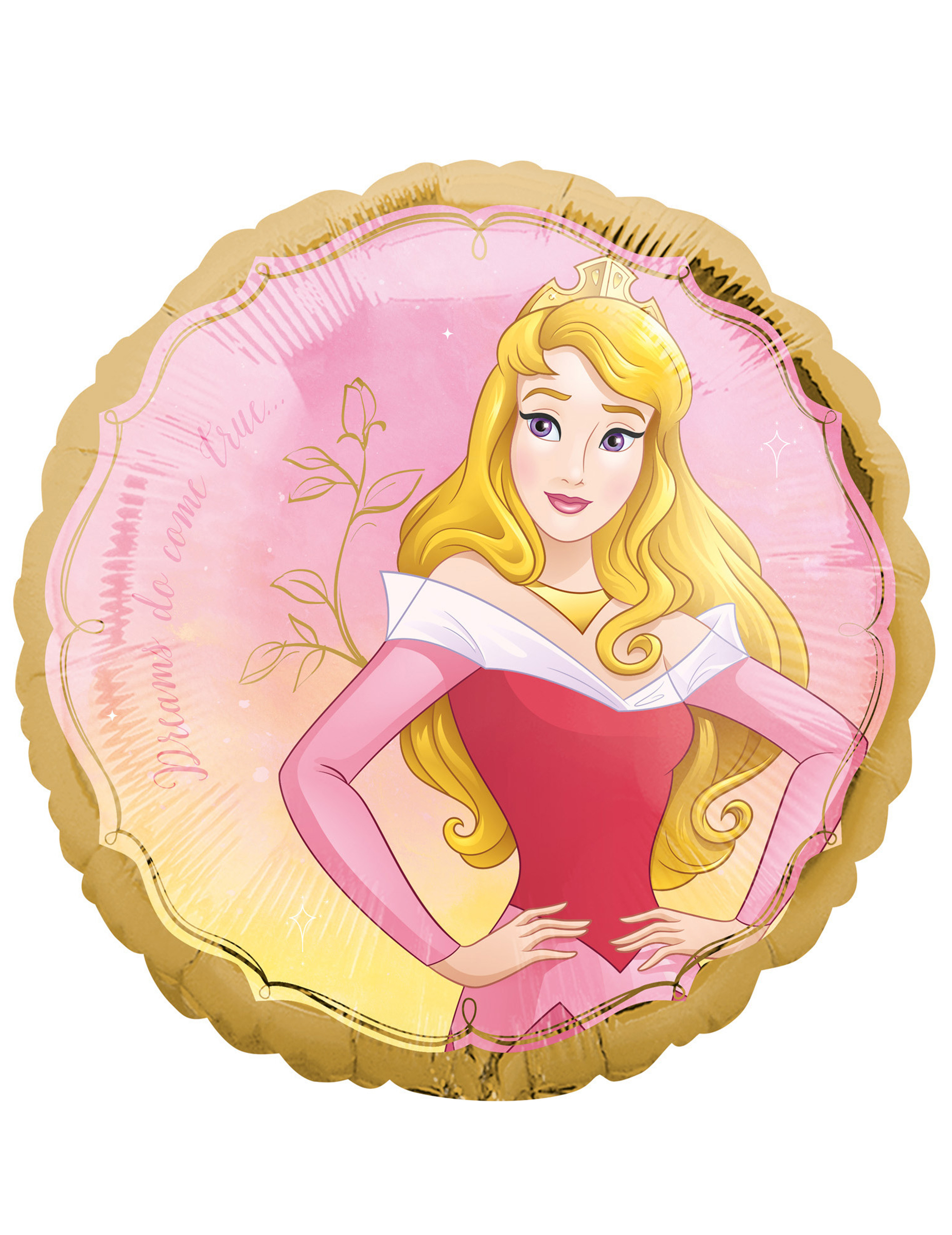 Ballon aluminium Aurore Disney43 cm