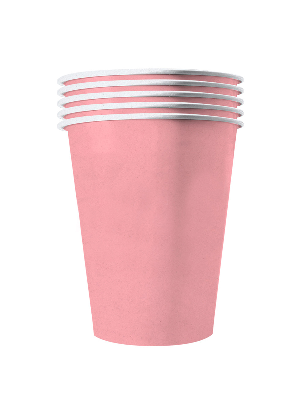 20 Gobelets américains carton recyclable rose pastel 53 cl