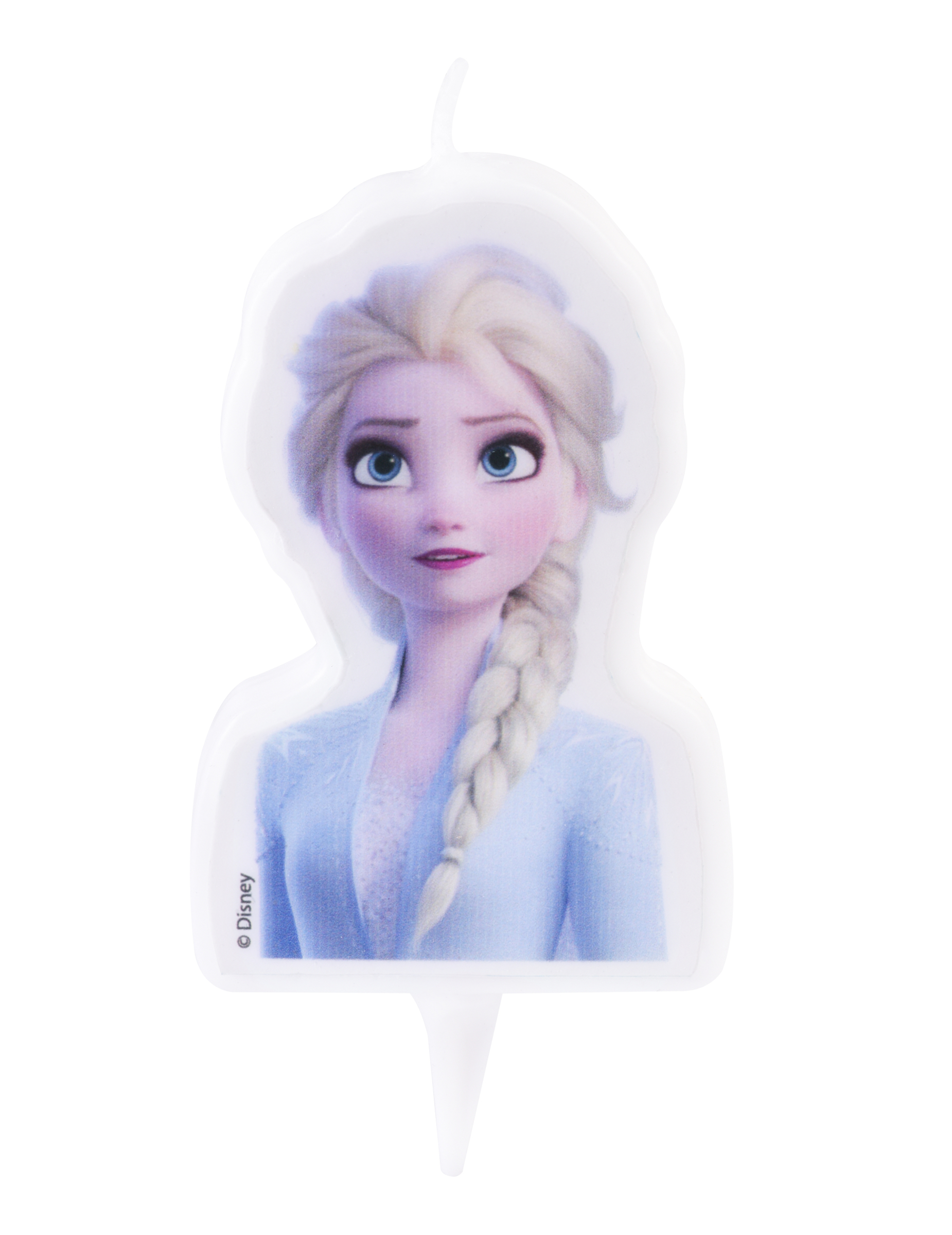 Bougie d'anniversaire La Reine des Neiges 2 7,5 cm