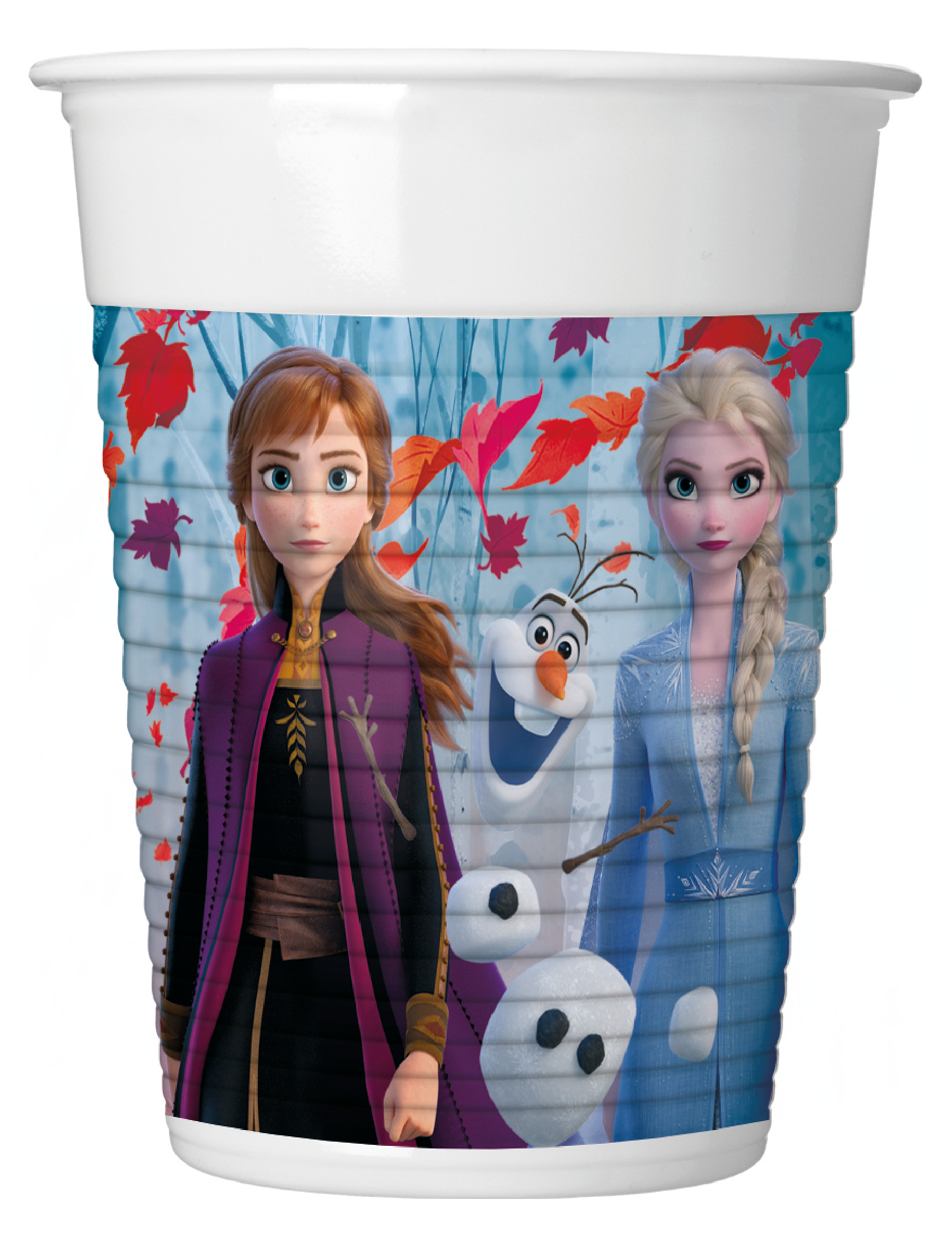 8 Gobelets en plastique La Reine des Neiges 2 200 ml