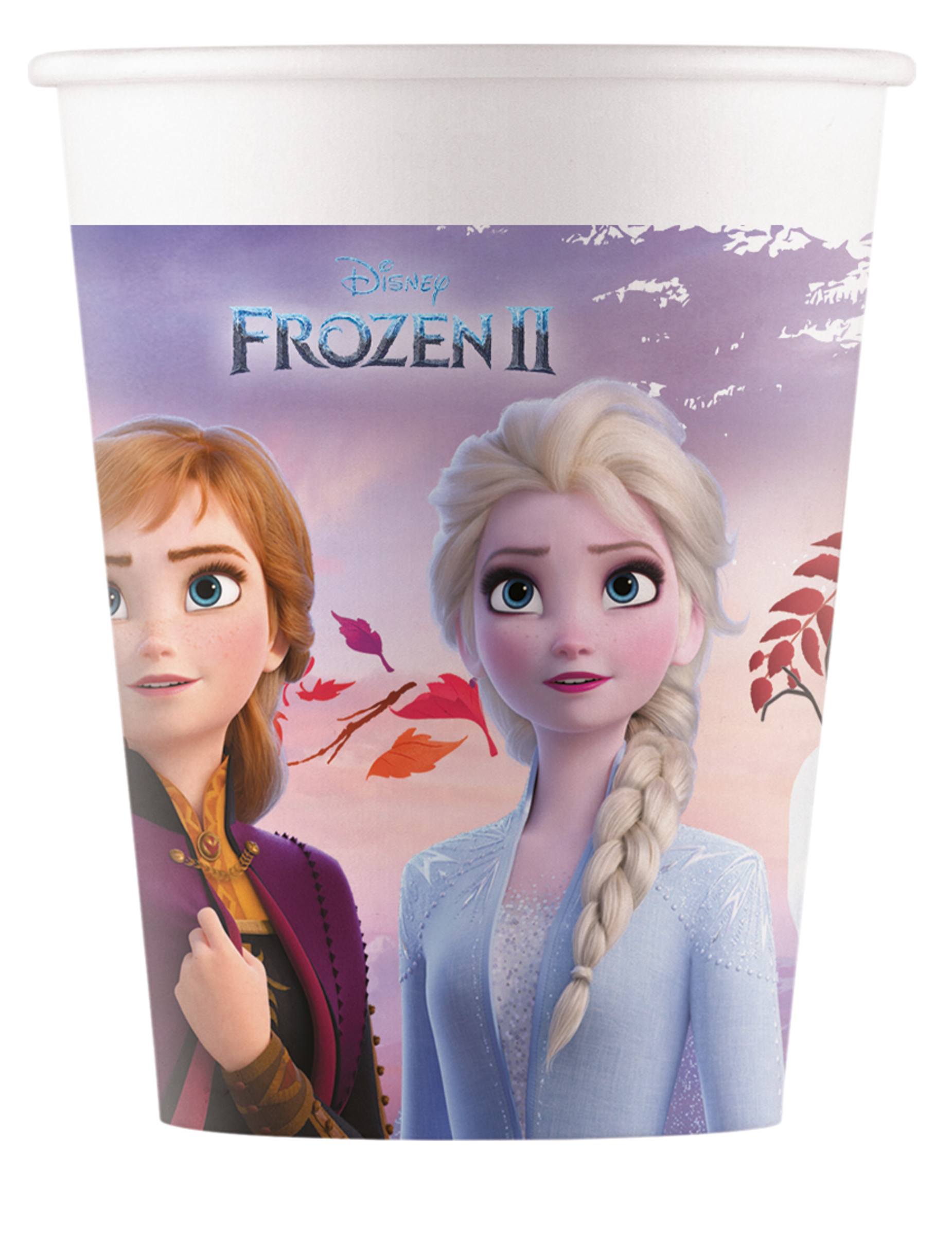 8 Gobelets en carton Frozen La Reine des Neiges 2 200 ml