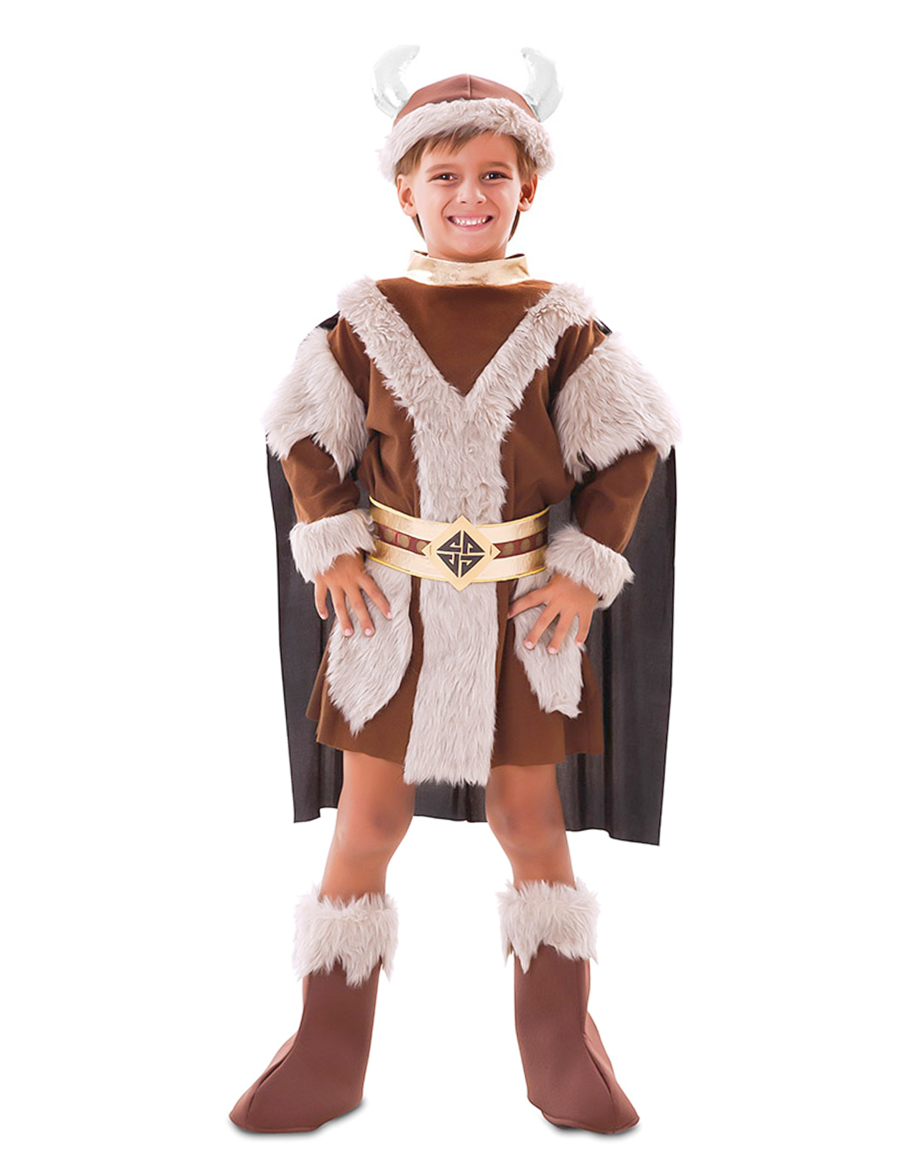 Déguisement viking marron garçon