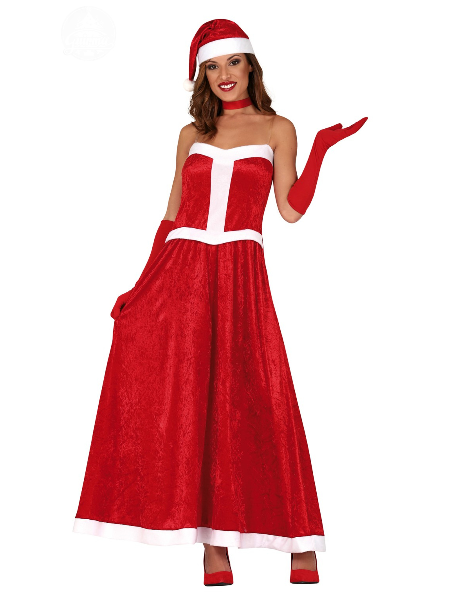 Déguisement robe Mère Noël femme