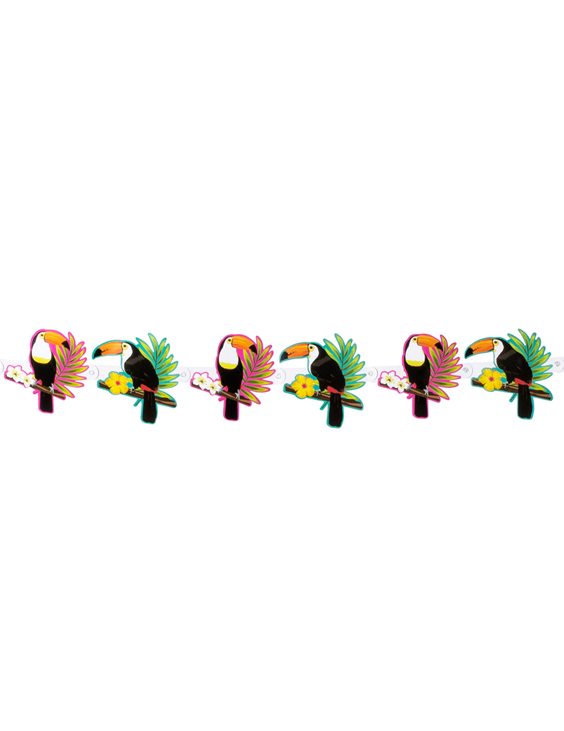 Guirlande en carton toucan 160 cm