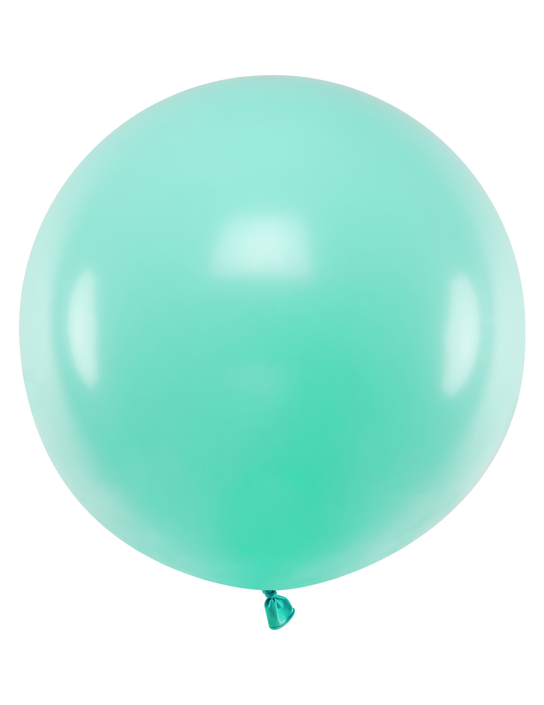 Ballon en latex géant menthe 60 cm