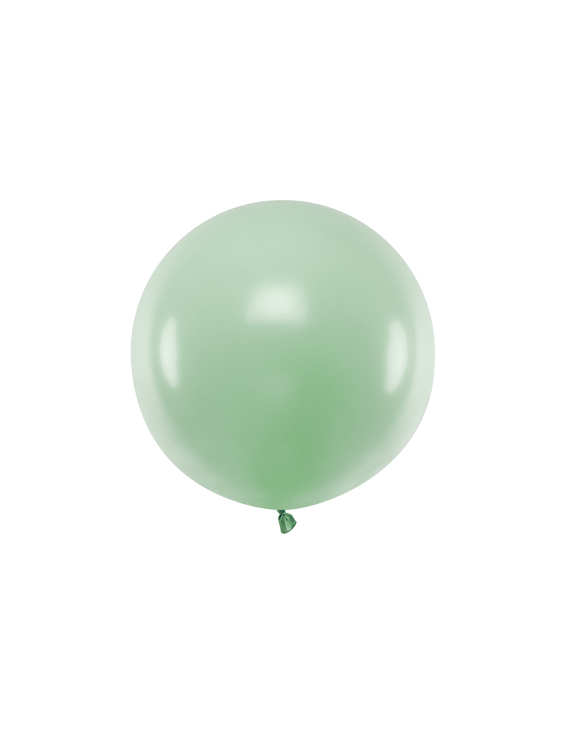 Ballon en latex géant pistache 60 cm