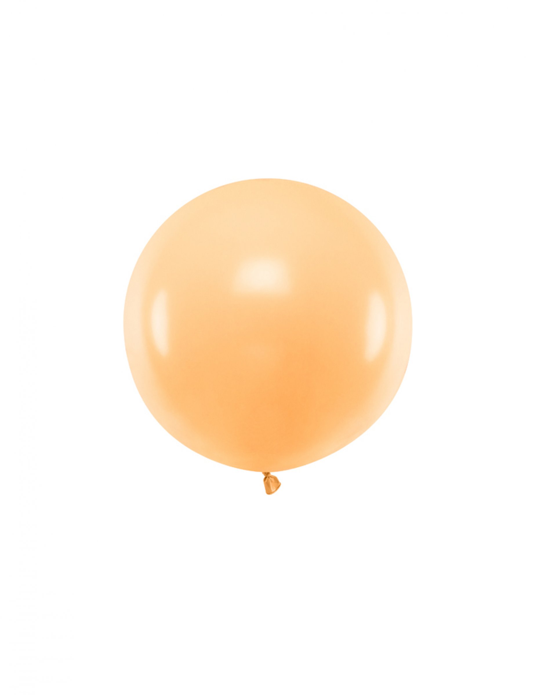 Ballon en latex géant pêche 60 cm